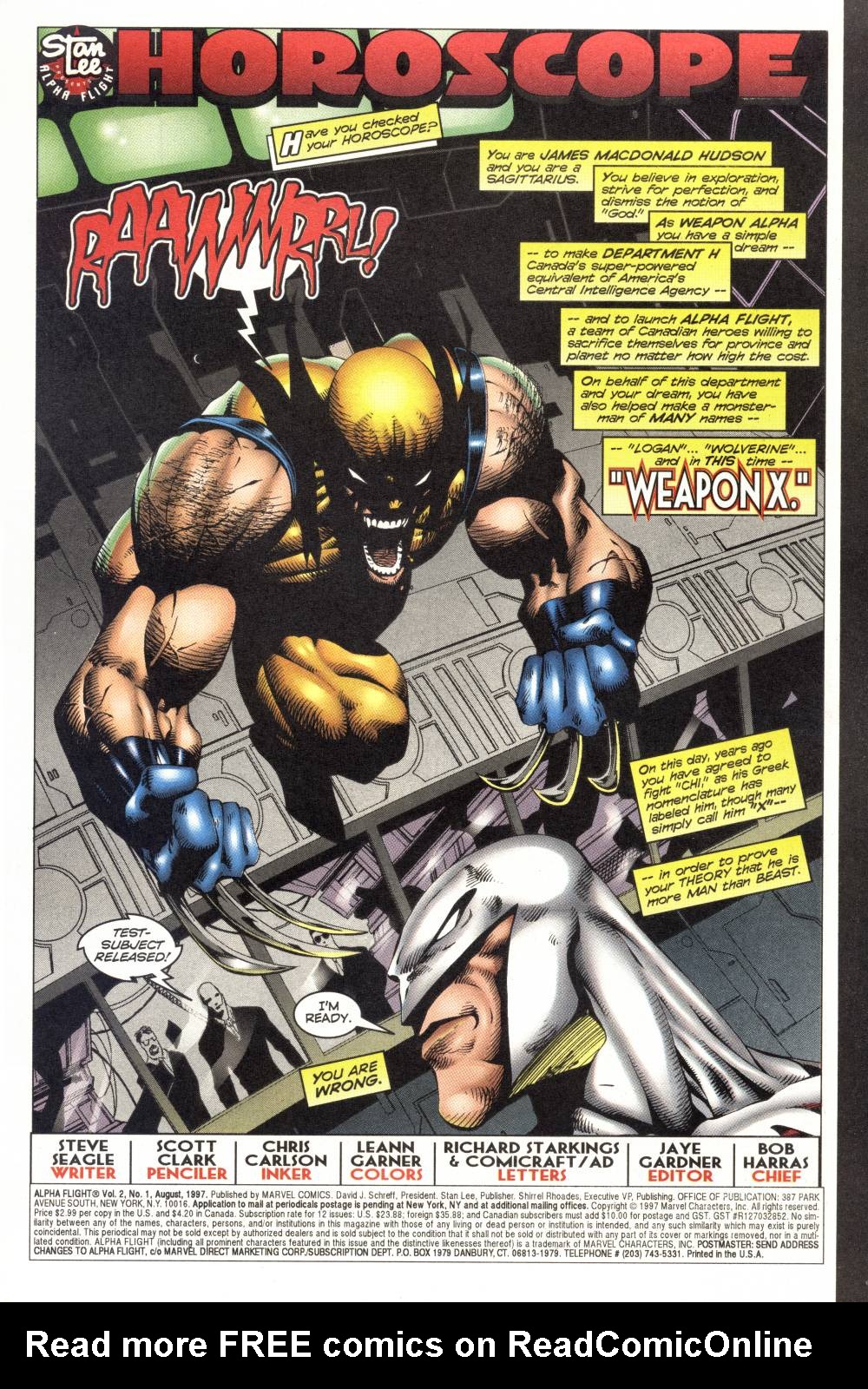 Read online Alpha Flight (1997) comic -  Issue #1 - 3