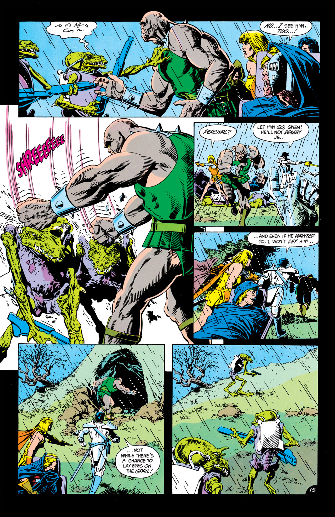 Read online Camelot 3000 comic -  Issue #9 - 17