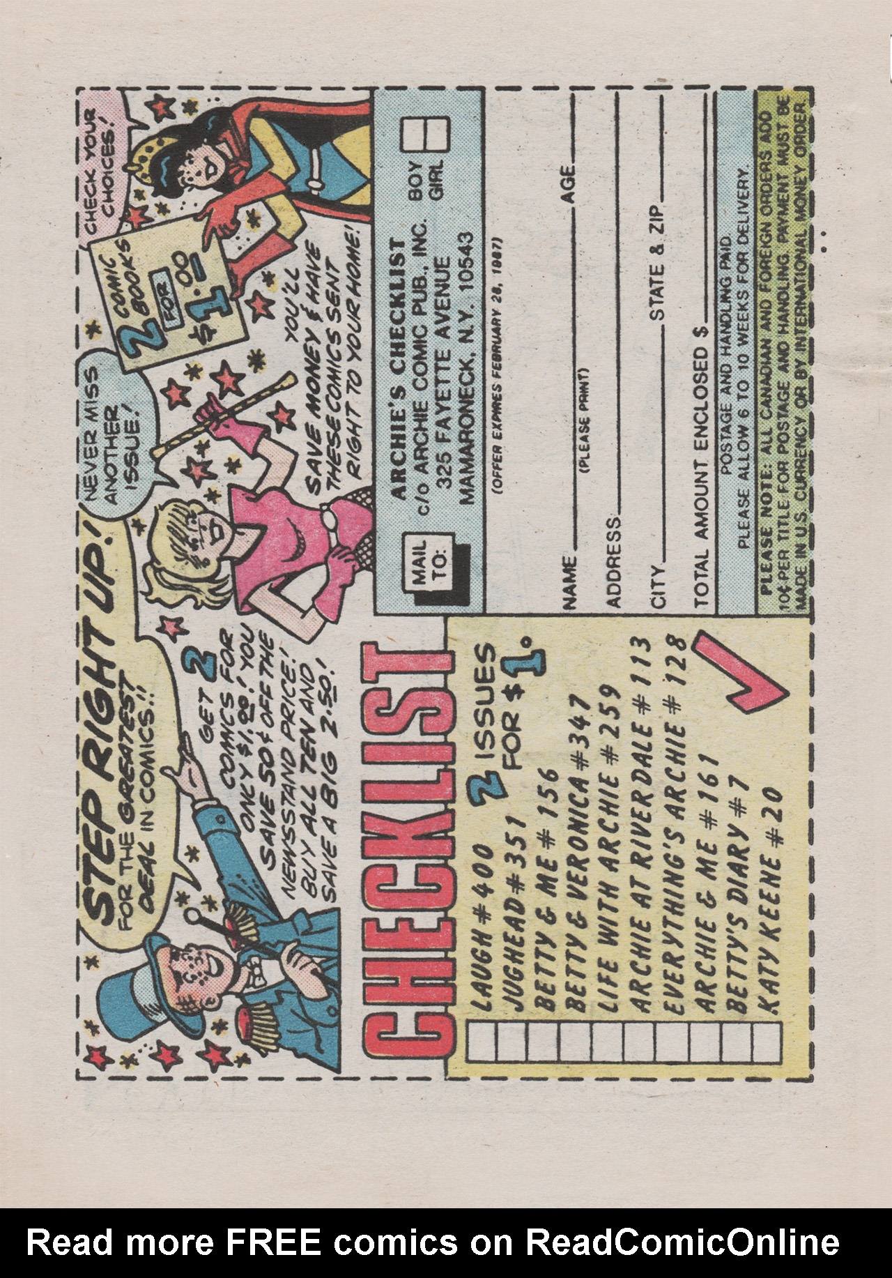 Read online Archie's Story & Game Digest Magazine comic -  Issue #2 - 61