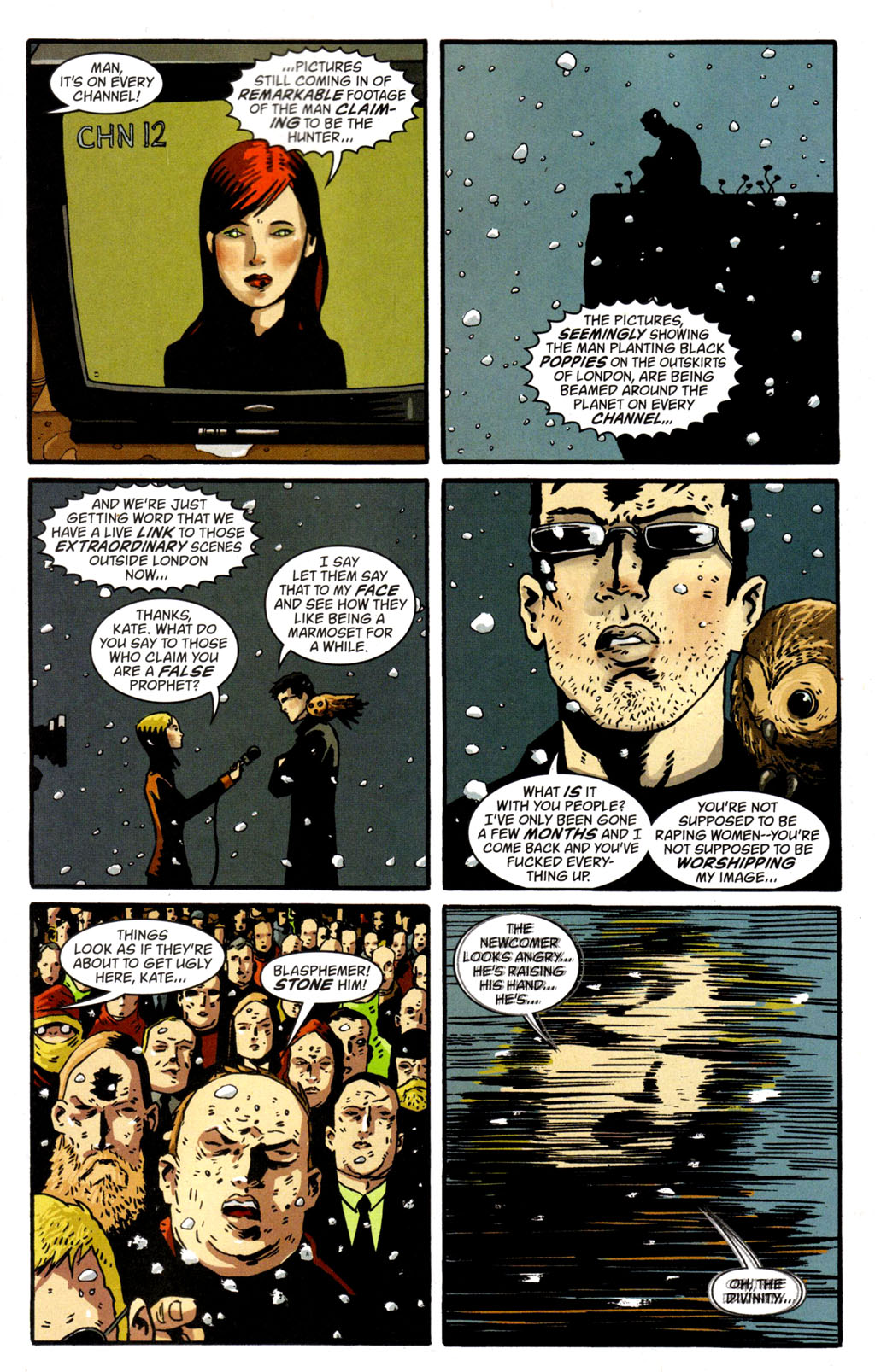 Read online Books of Magick: Life During Wartime comic -  Issue #14 - 13