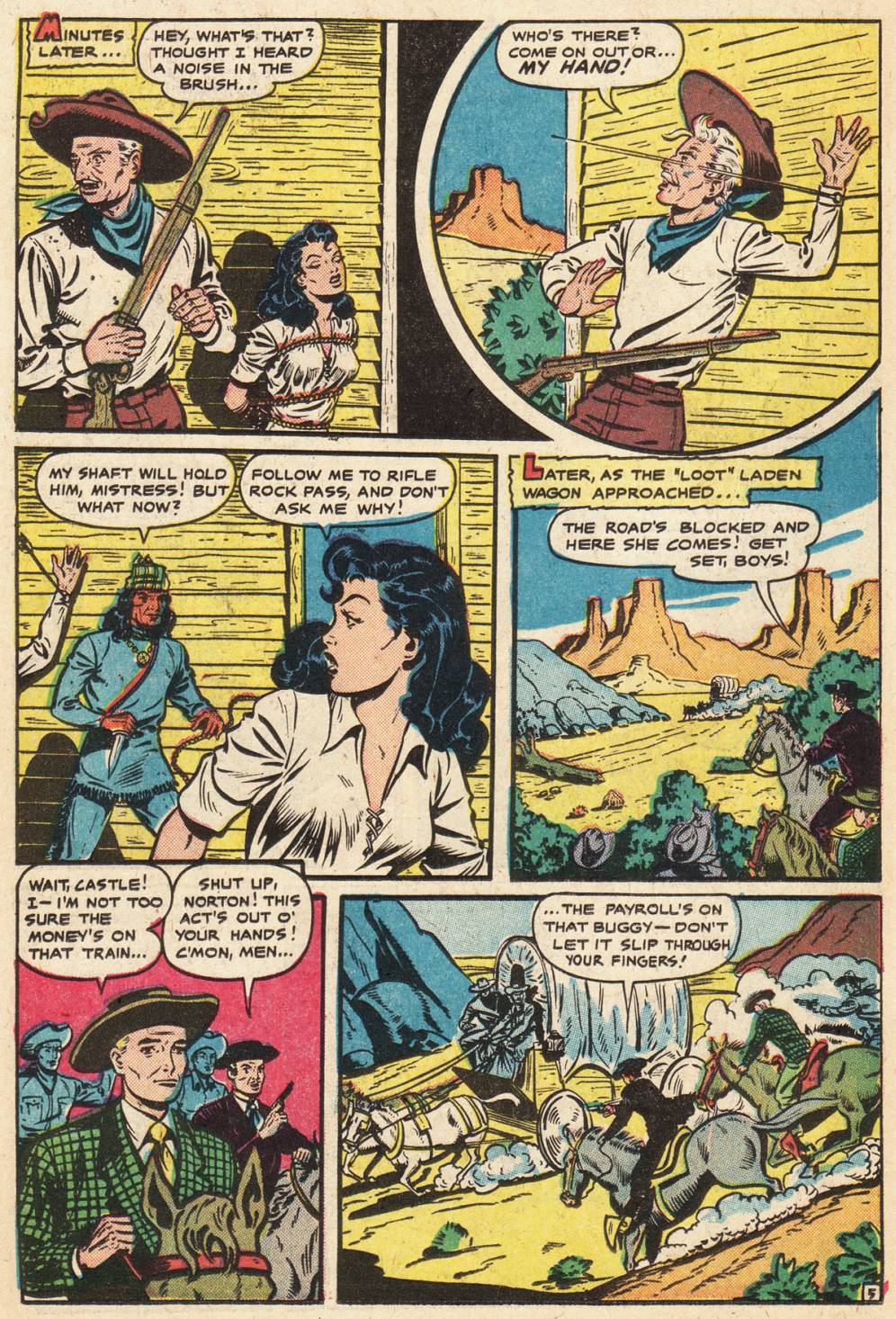 Read online Cowgirl Romances (1950) comic -  Issue #5 - 18
