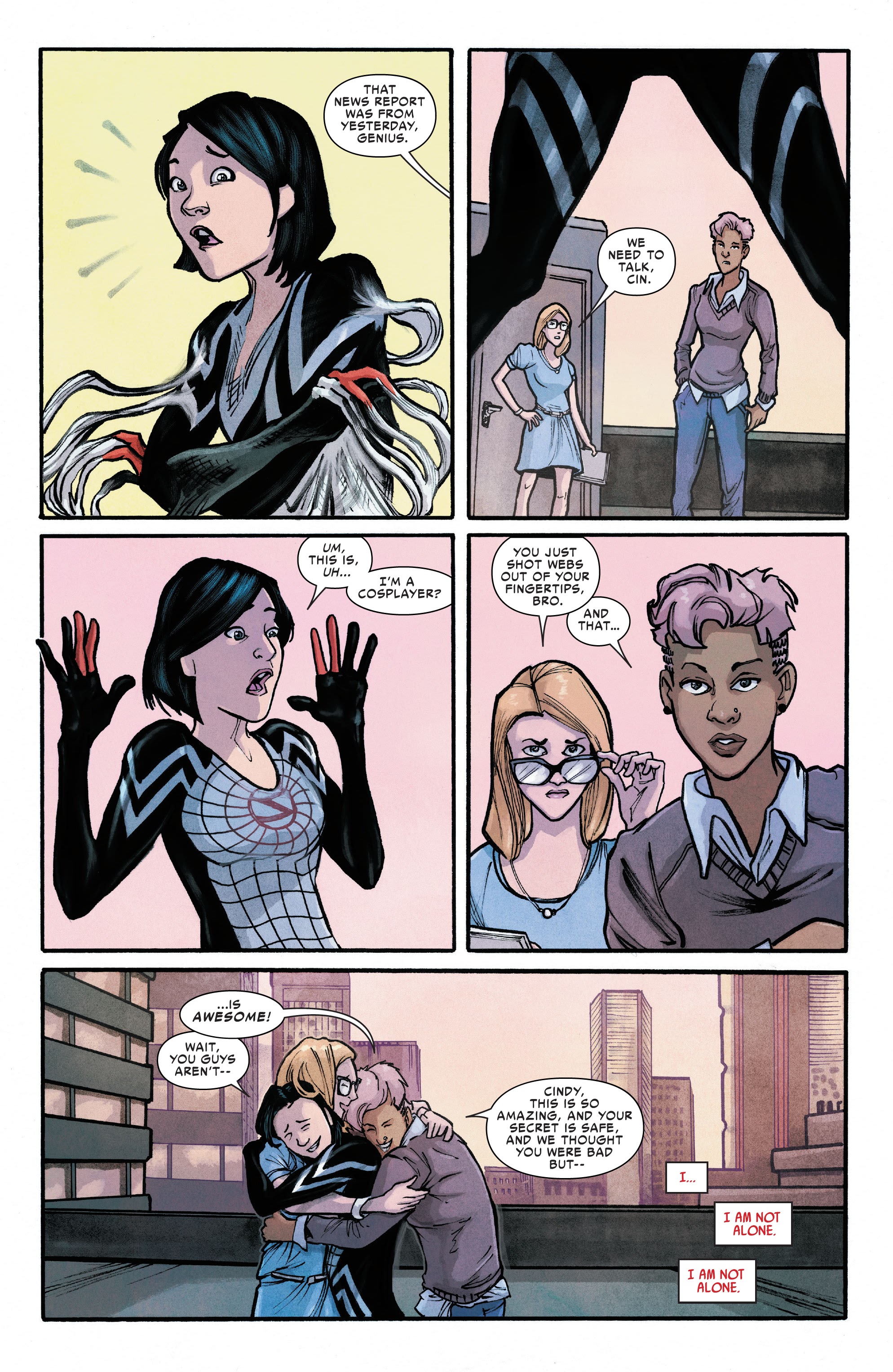 Read online Silk: Out of the Spider-Verse comic -  Issue # TPB 3 (Part 1) - 60