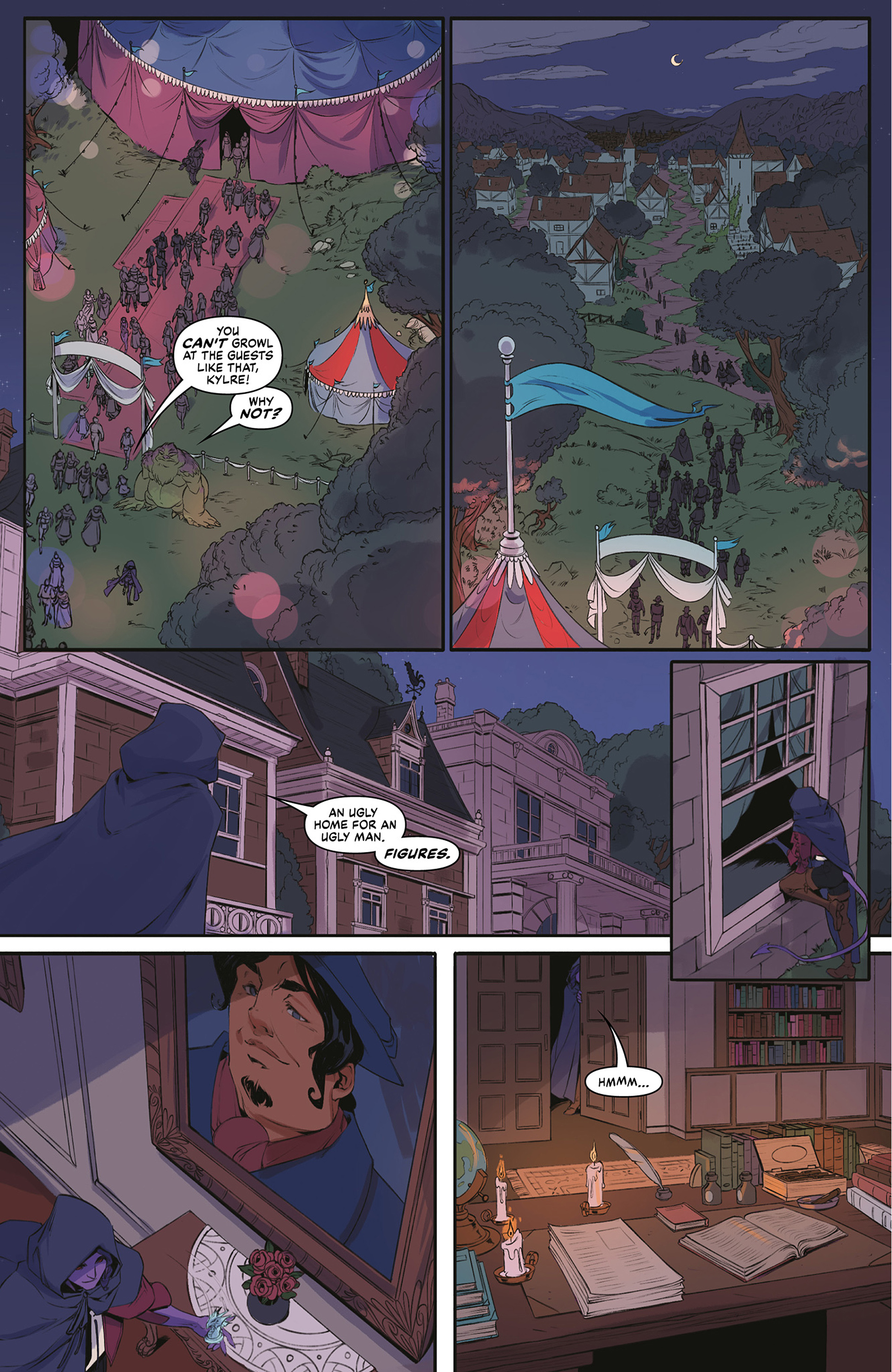 Read online Critical Role: The Mighty Nein Origins - Mollymauk Tealeaf comic -  Issue # Full - 24
