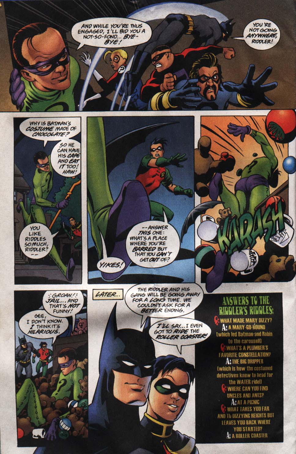 Read online Six Flags Official Park Map & Guide 2000 comic -  Issue # Full - 8