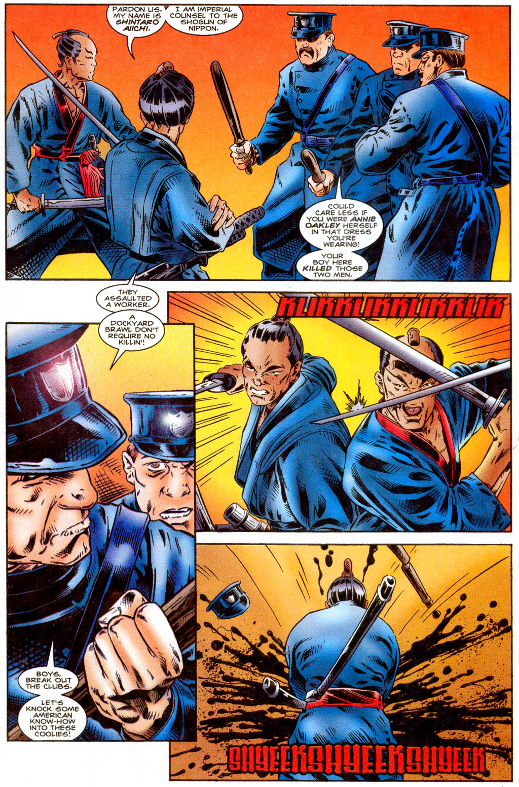 Read online Two-Gun Kid: The Sunset Riders comic -  Issue #1 - 23