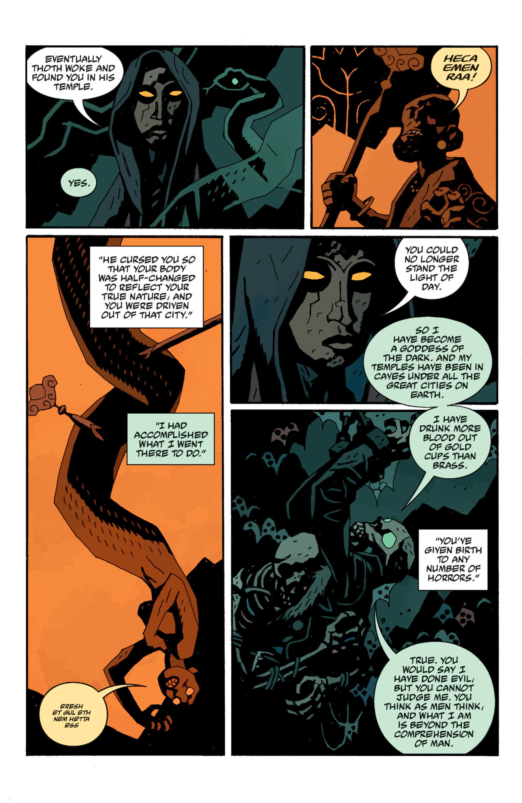 Read online Hellboy comic -  Issue #8 - 173