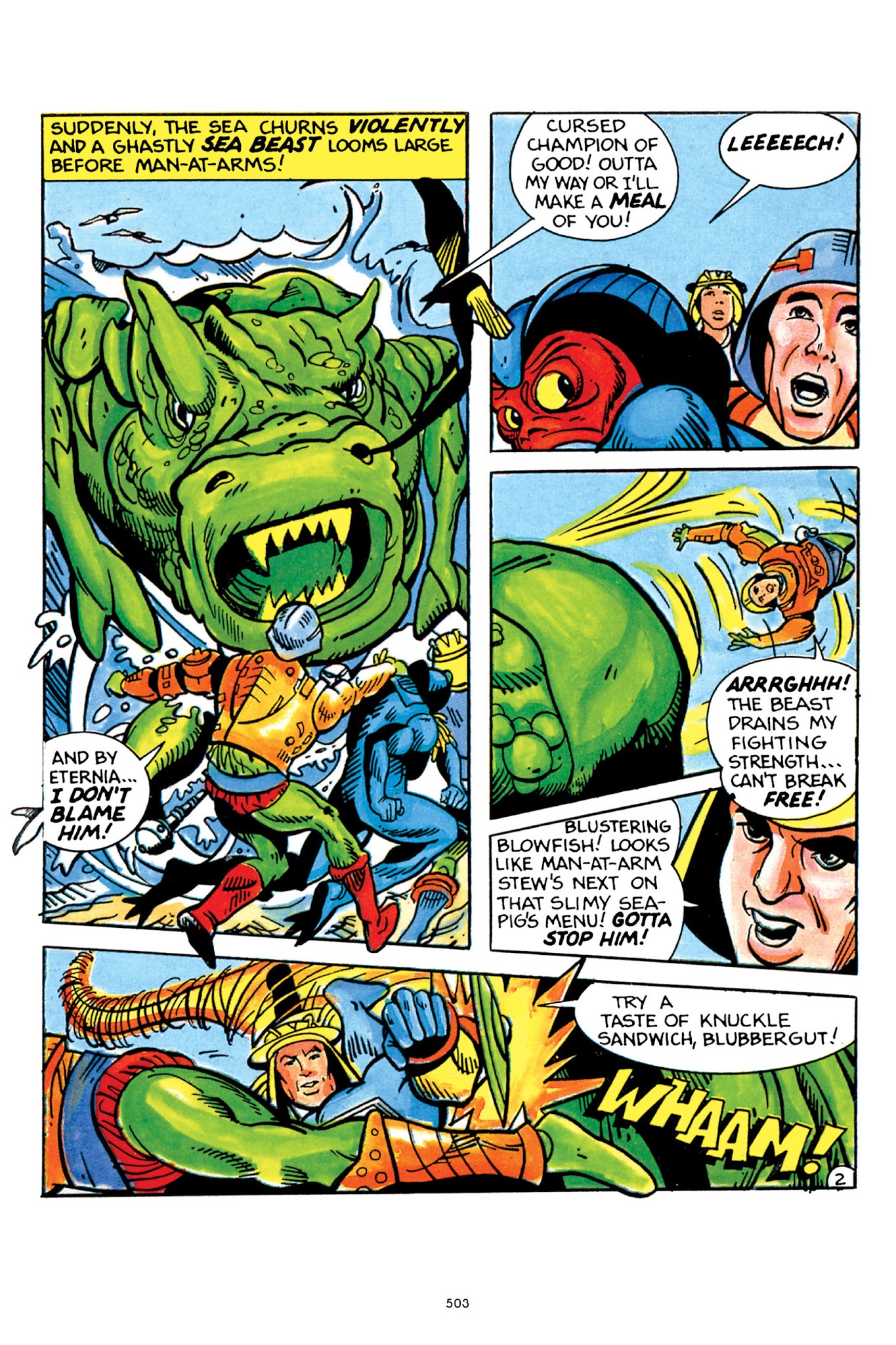 Read online He-Man and the Masters of the Universe Minicomic Collection comic -  Issue # TPB 1 - 489