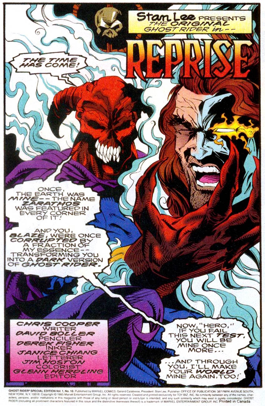 Read online Ghost Rider Special Edition comic -  Issue #10 - 2