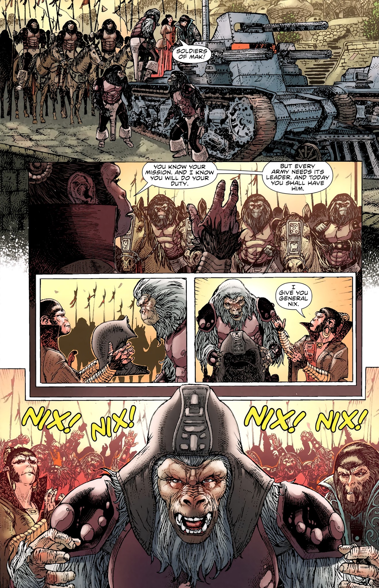 Read online Planet of the Apes (2011) comic -  Issue #8 - 11