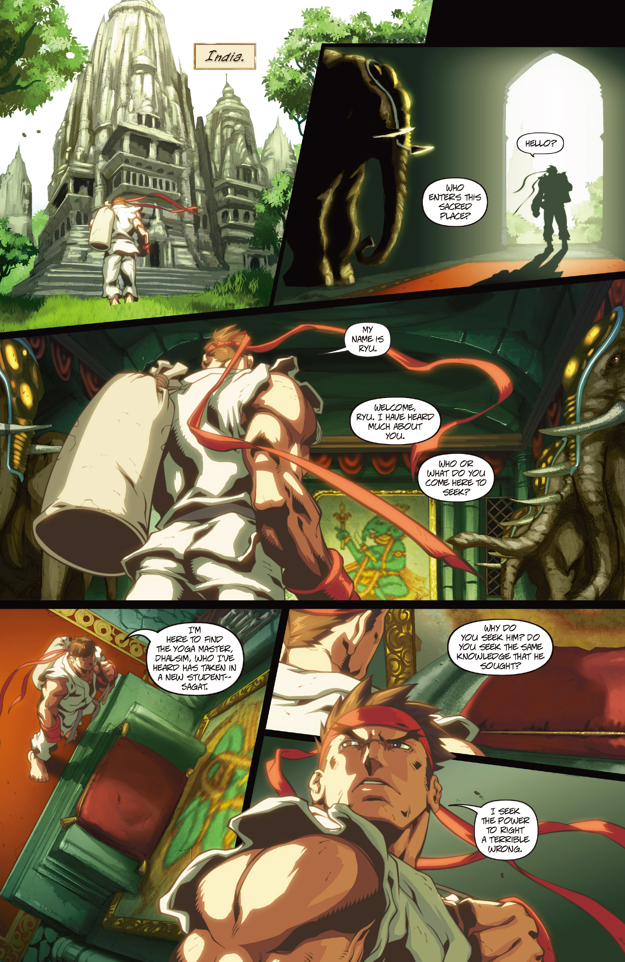 Read online Street Fighter II comic -  Issue #1 - 13
