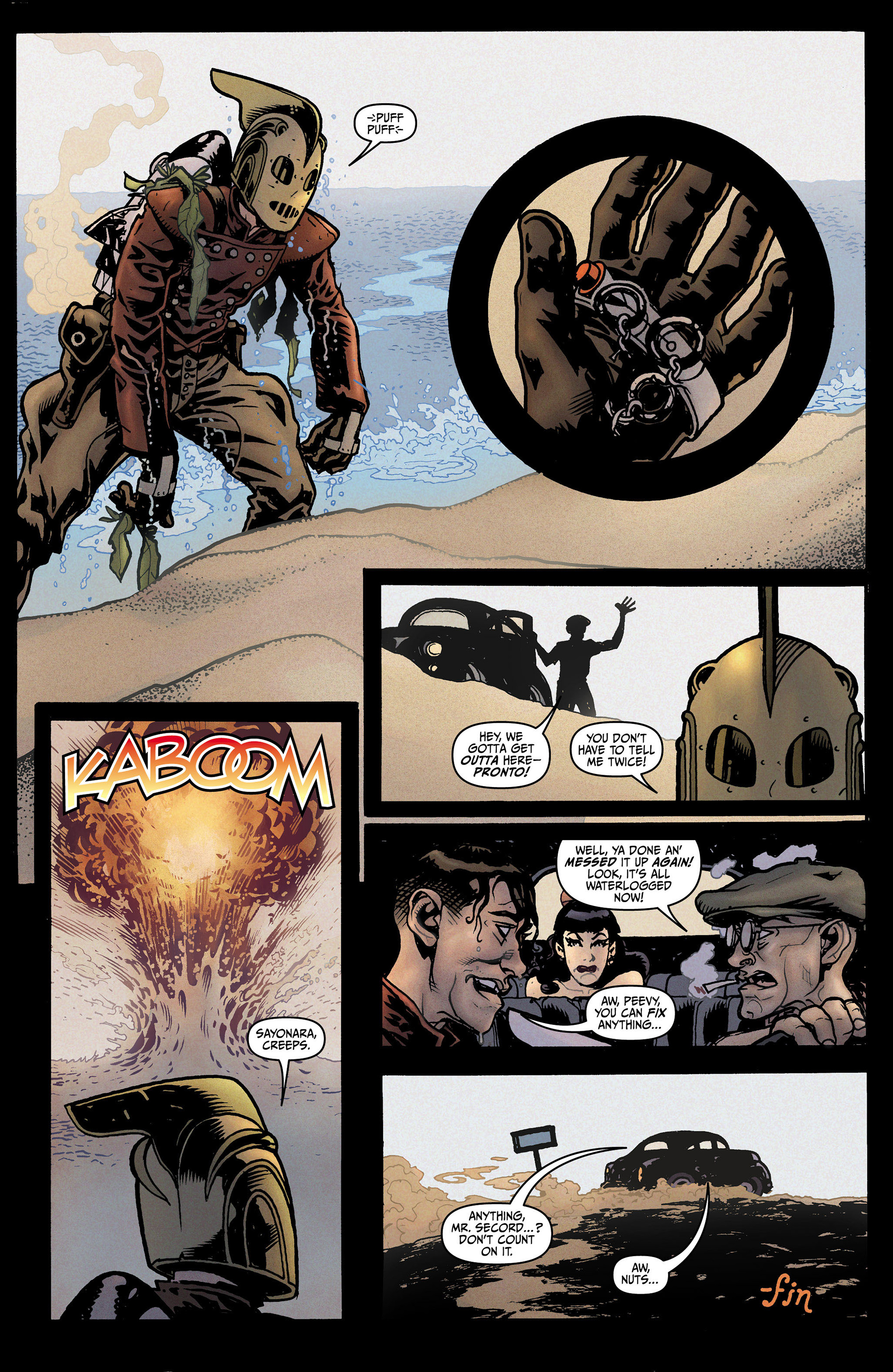 Read online Rocketeer Adventures (2011) comic -  Issue #4 - 20