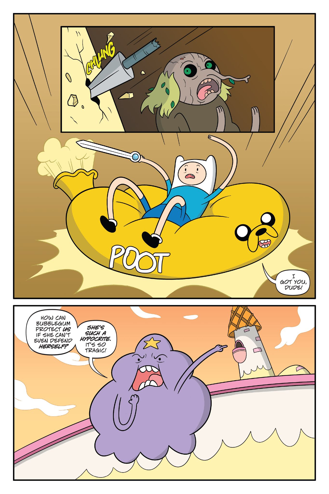 Read online Adventure Time: President Bubblegum comic -  Issue # TPB - 74