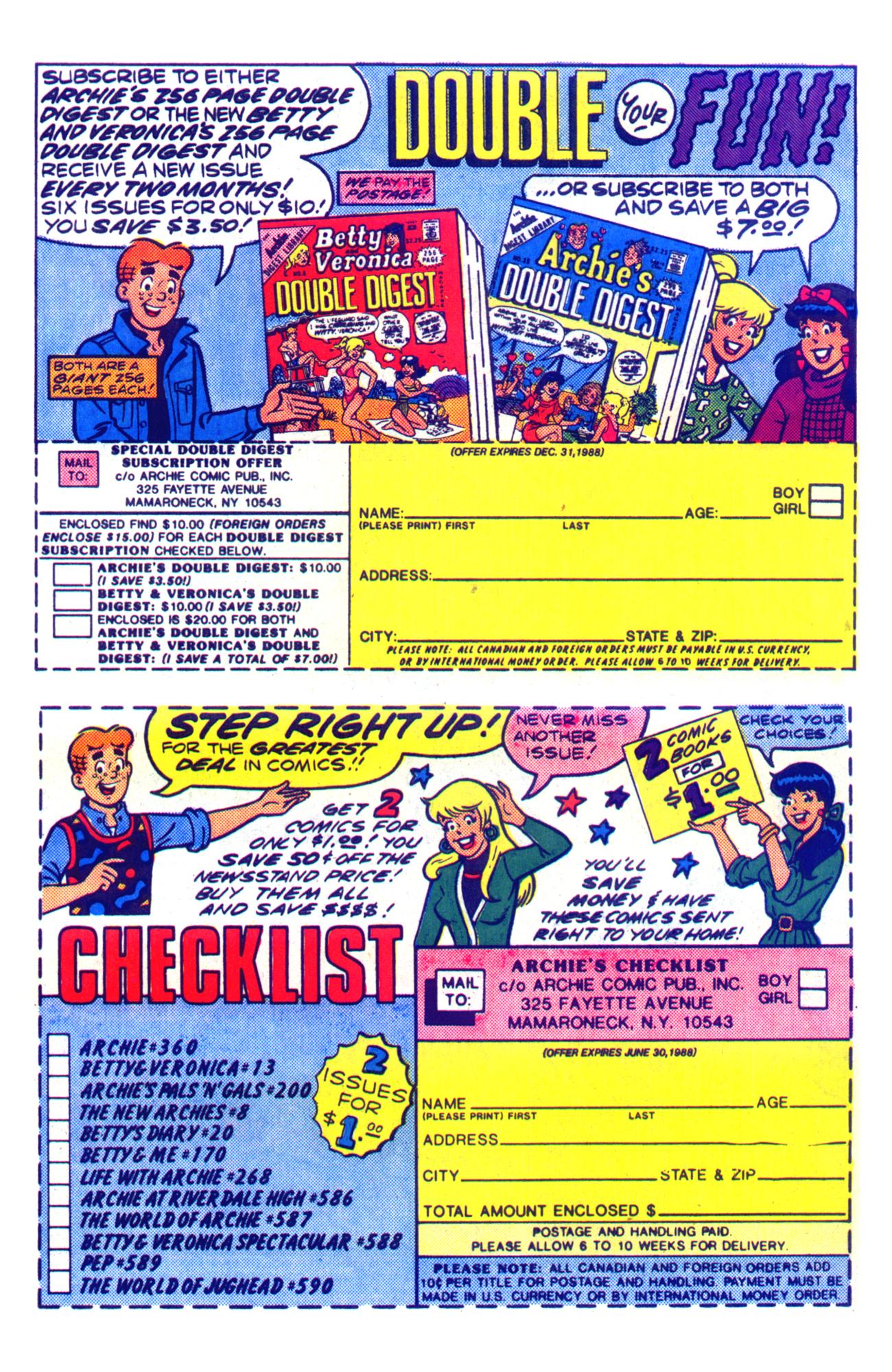 Read online Archie Giant Series Magazine comic -  Issue #583 - 10