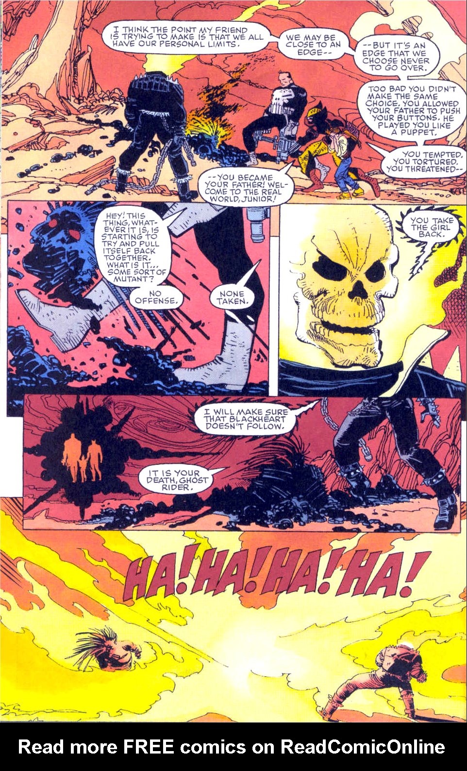Ghost Rider; Wolverine; Punisher: Hearts of Darkness Full #1 - English 44