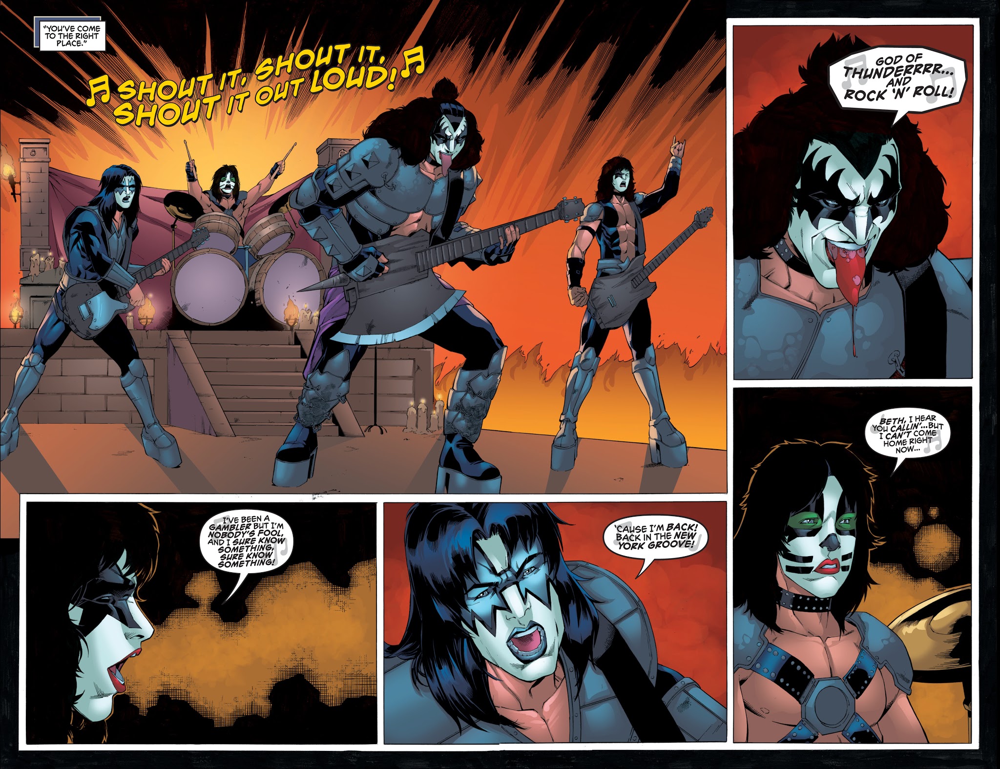 Read online KISS The Army of Darkness comic -  Issue #3 - 16