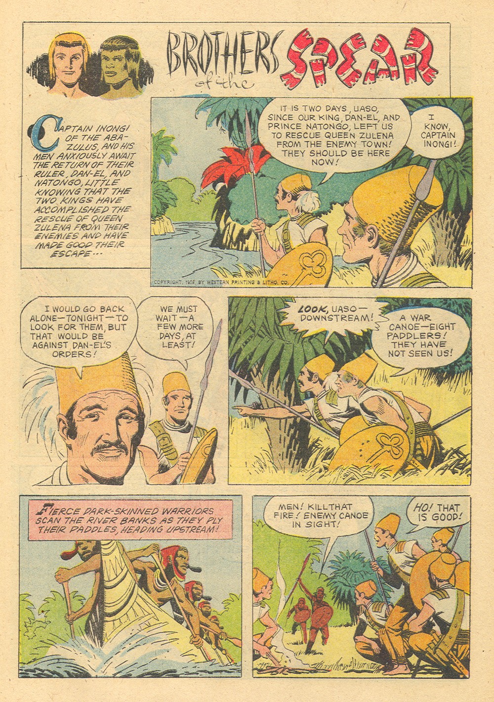 Read online Tarzan (1948) comic -  Issue #111 - 28