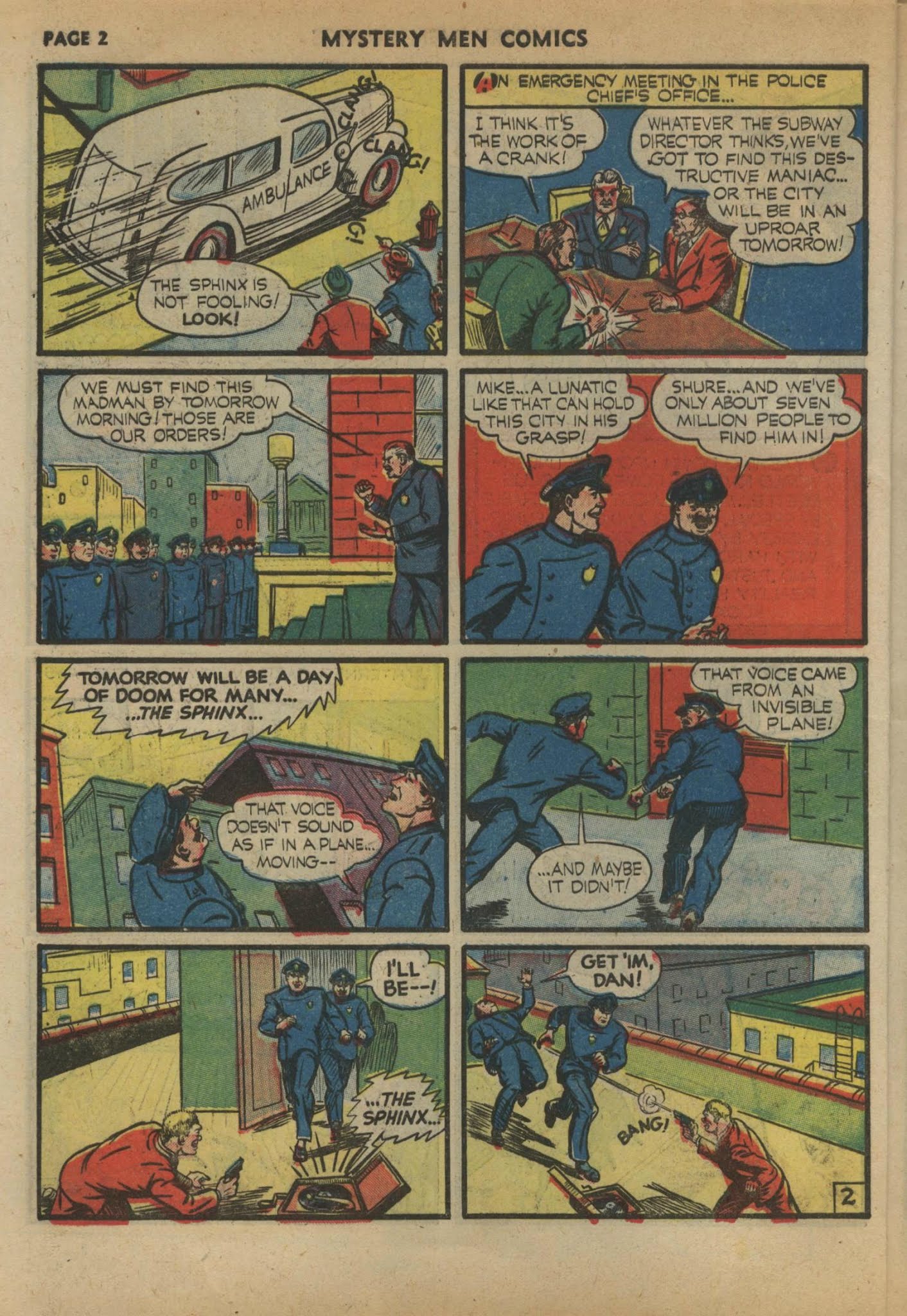 Read online Mystery Men Comics comic -  Issue #18 - 4