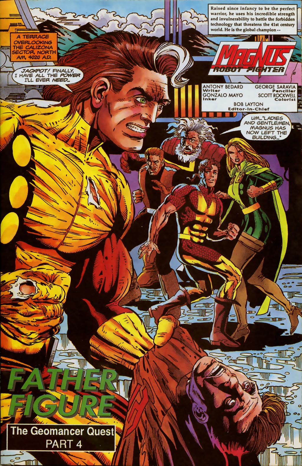Read online Magnus Robot Fighter (1991) comic -  Issue #46 - 2