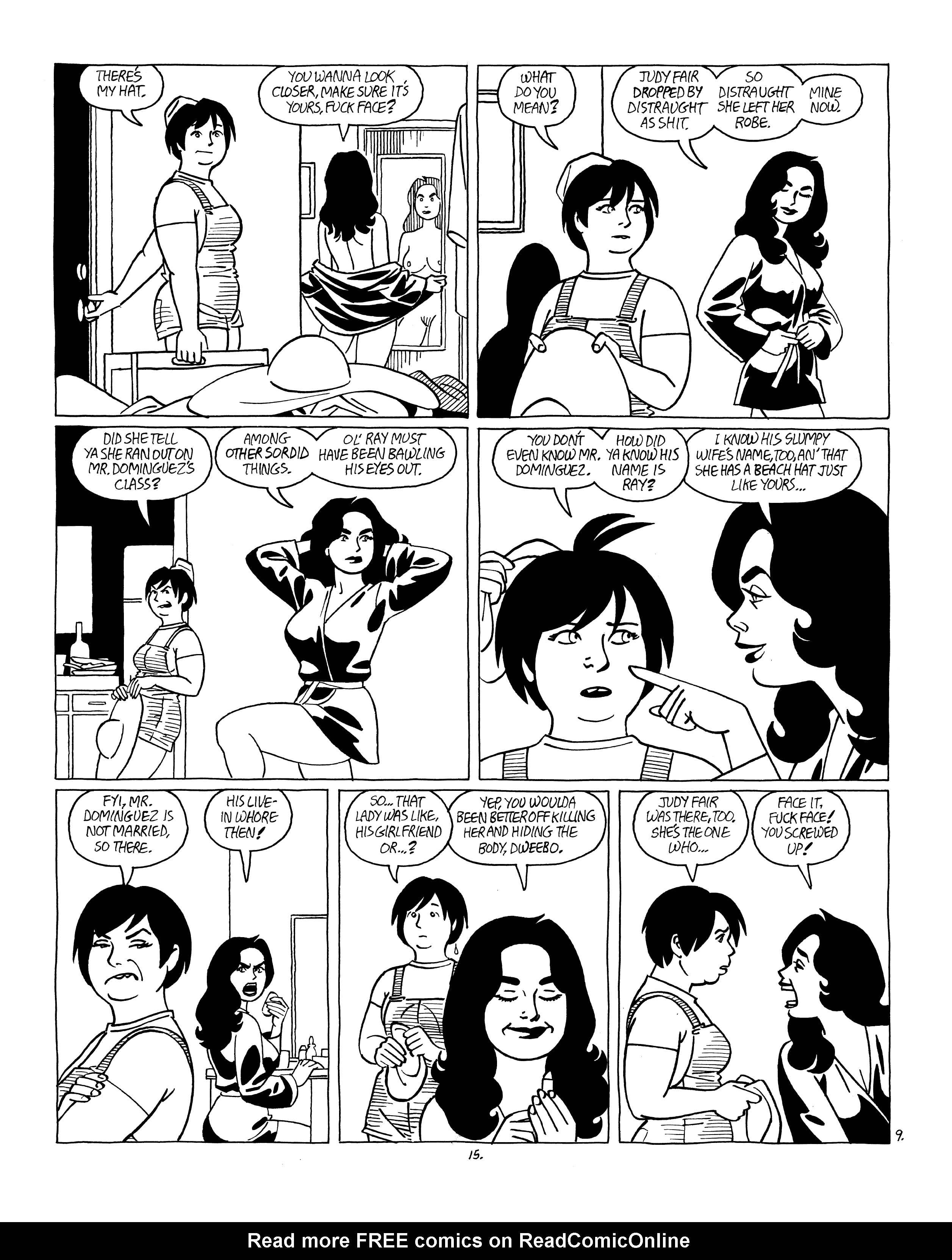 Read online Love and Rockets (2016) comic -  Issue #8 - 17