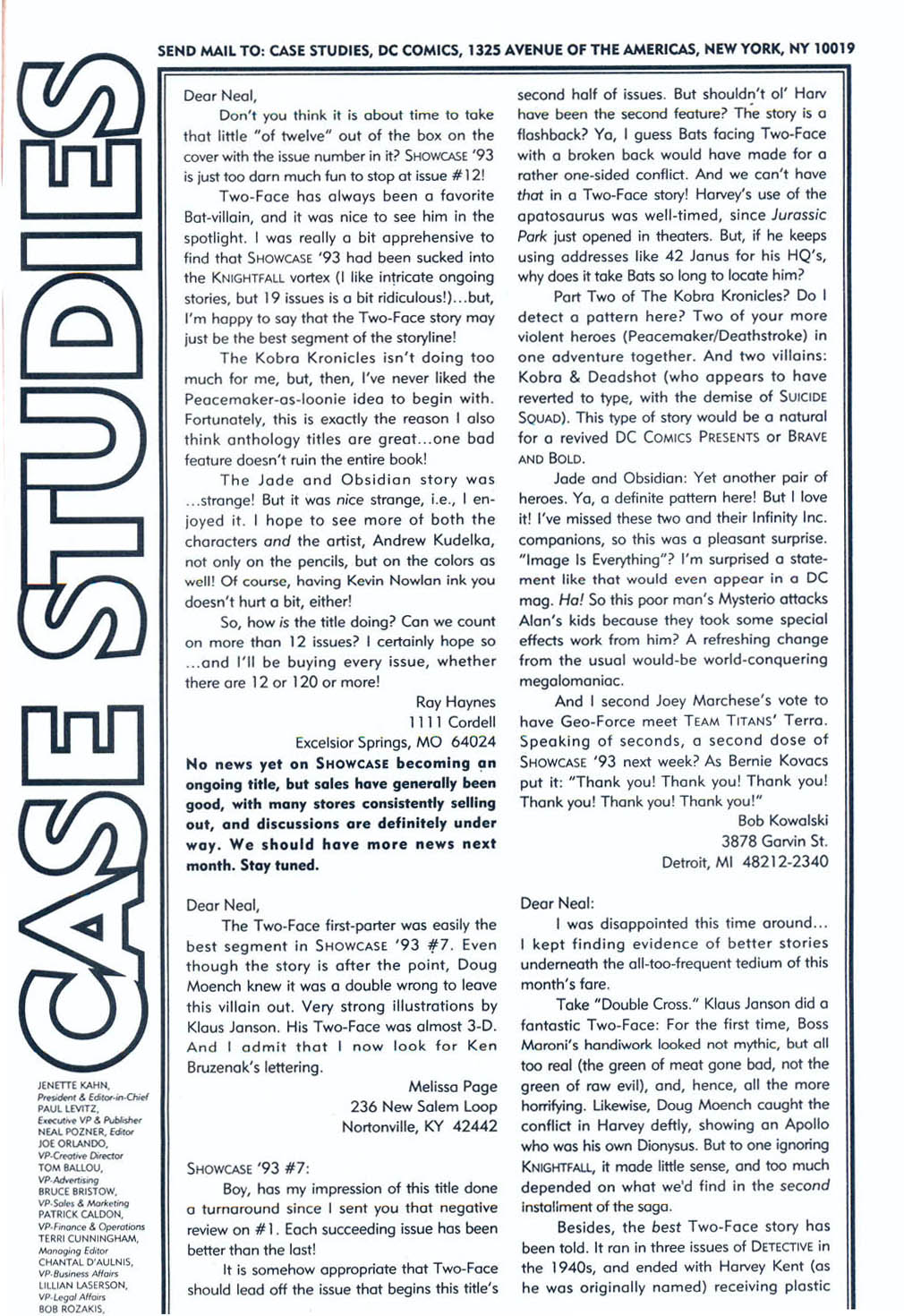 Read online Showcase '93 comic -  Issue #10 - 40