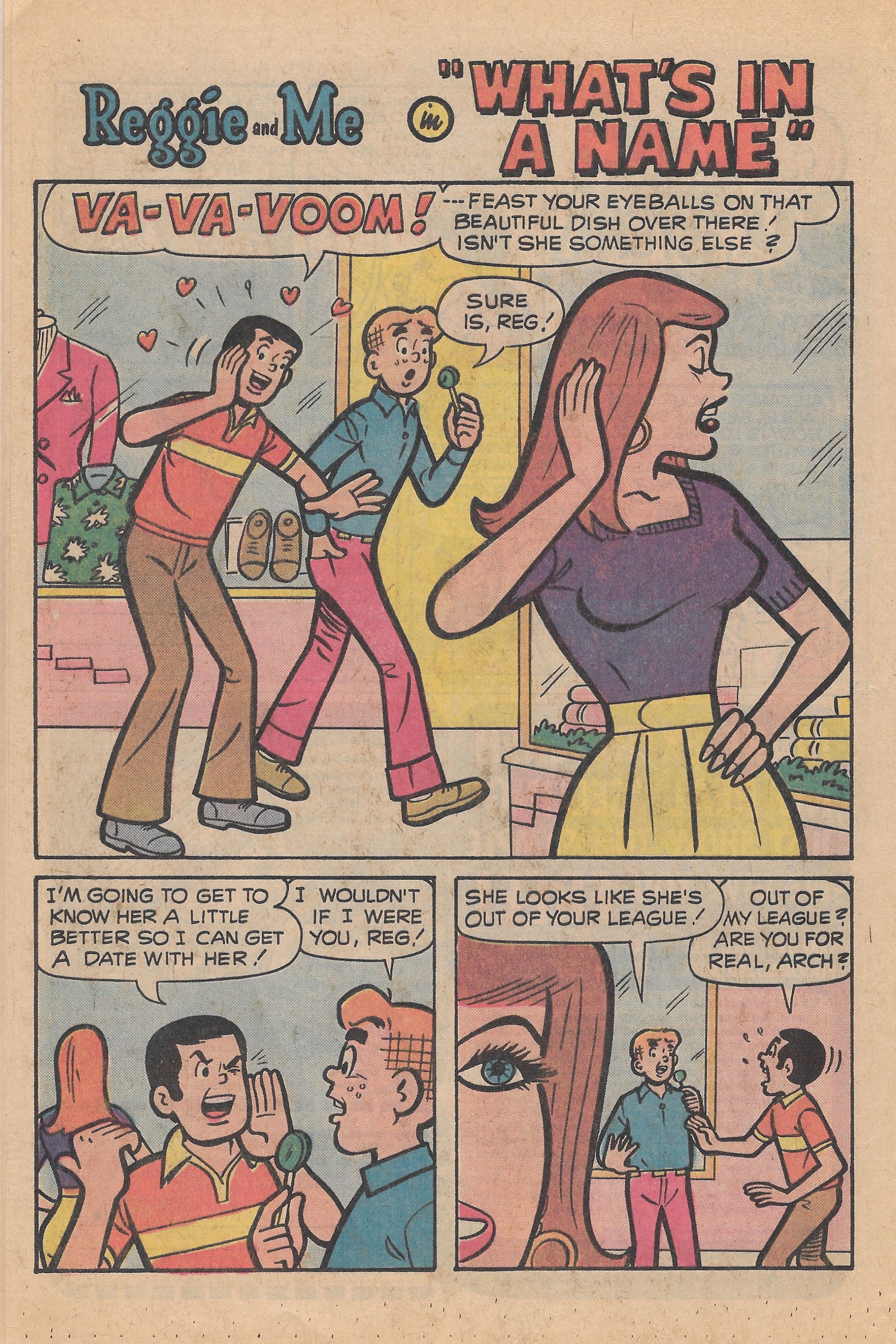 Read online Reggie and Me (1966) comic -  Issue #99 - 20