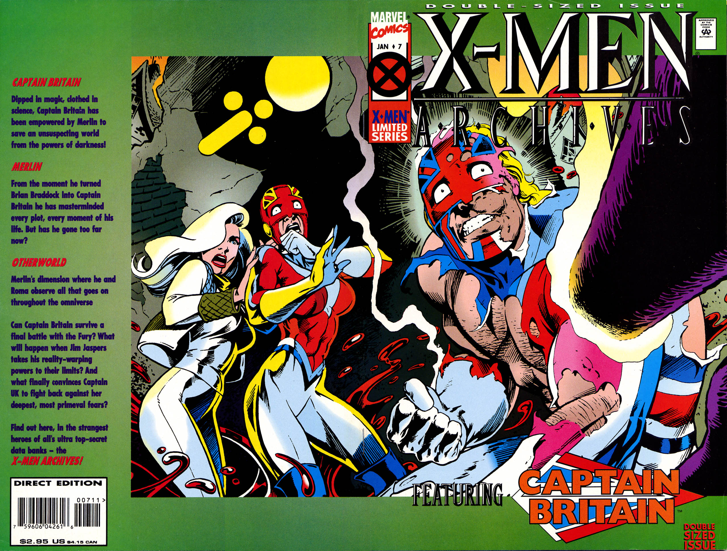 Read online X-Men Archives Featuring Captain Britain comic -  Issue #7 - 1