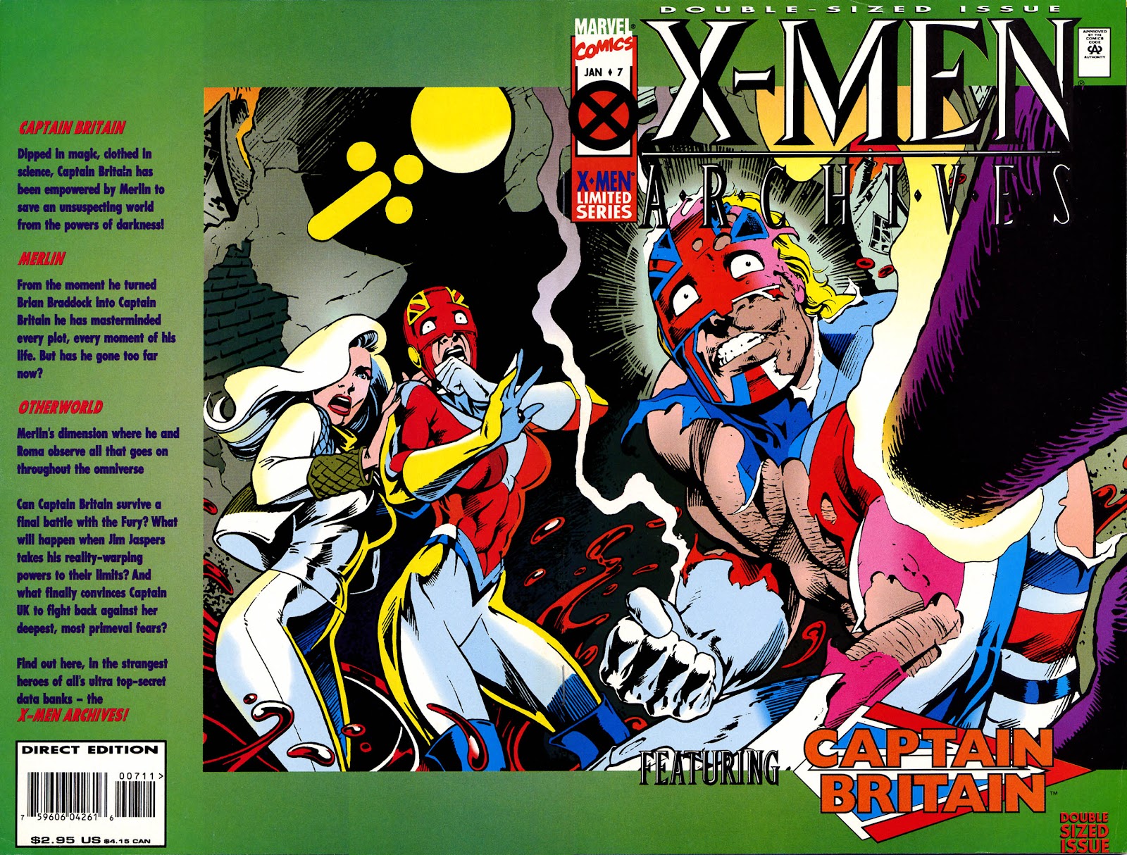 X-Men Archives Featuring Captain Britain issue 7 - Page 1