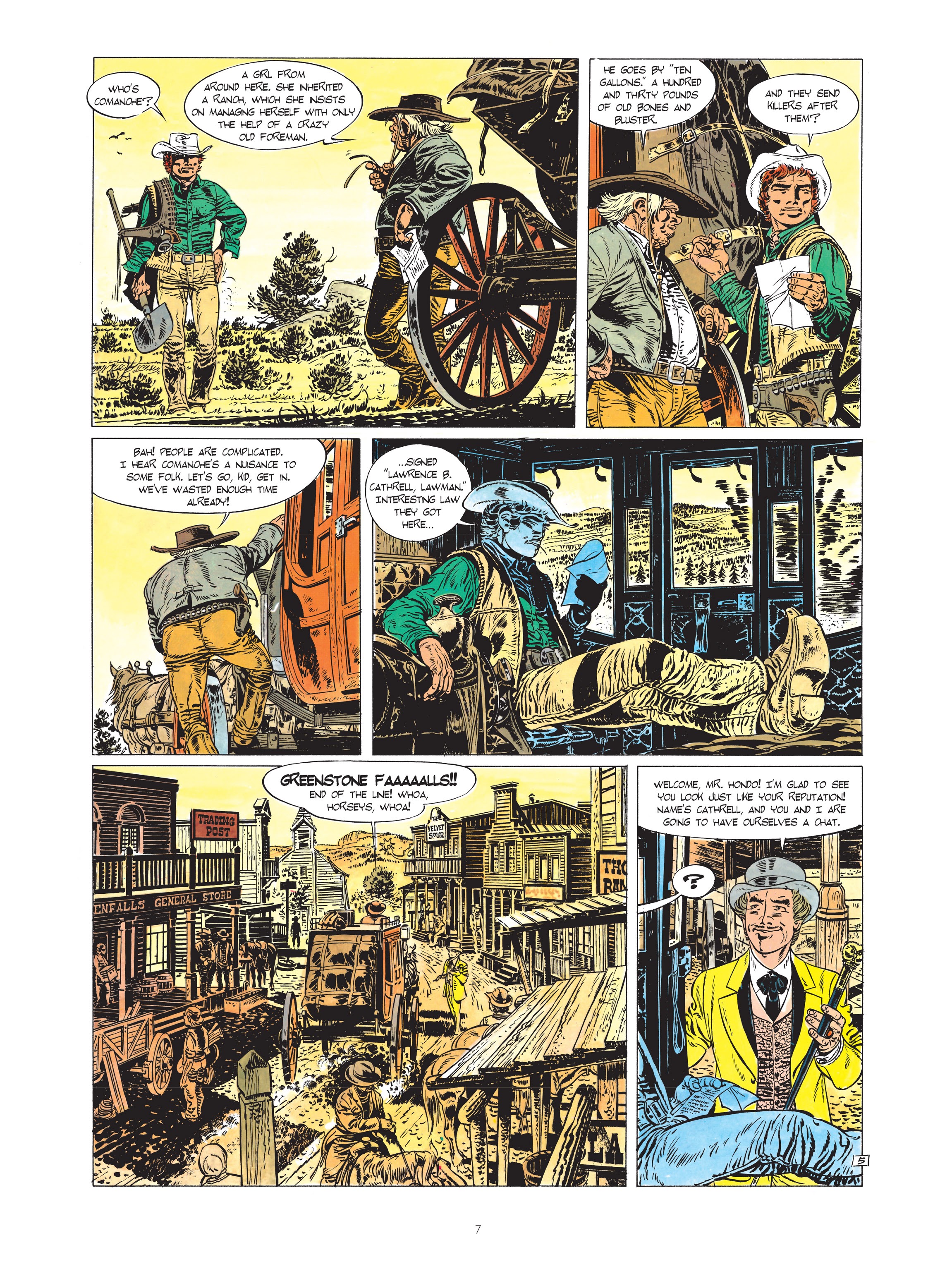 Read online Comanche comic -  Issue #1 - 8