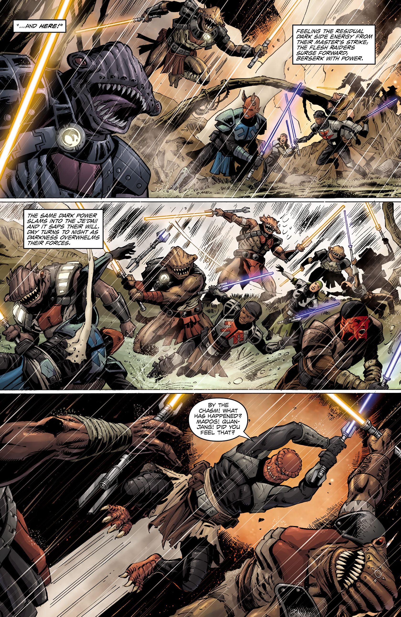 Read online Star Wars: Dawn of the Jedi - Force War comic -  Issue #3 - 21