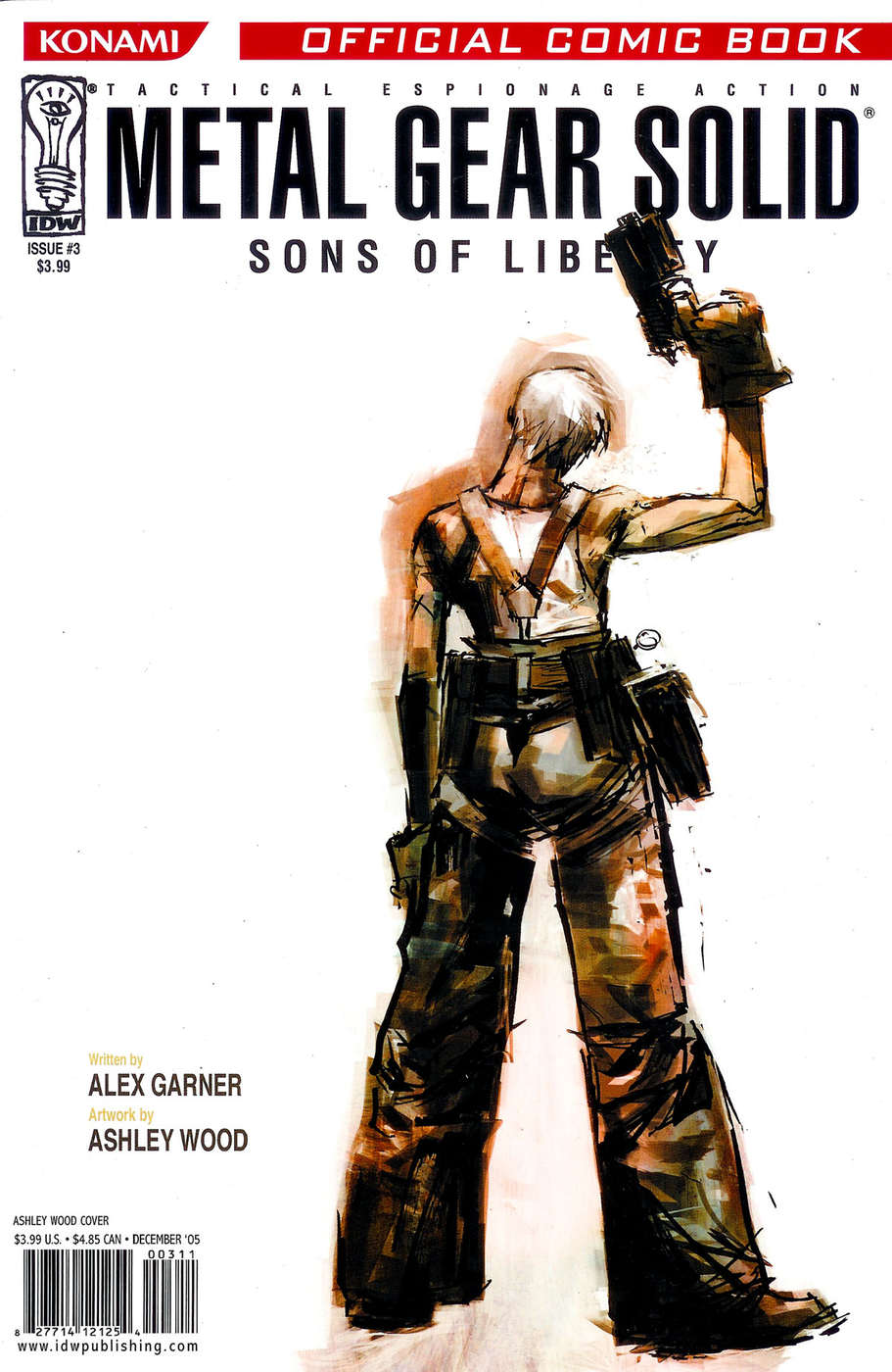 Read online Metal Gear Solid: Sons of Liberty comic -  Issue #3 - 1