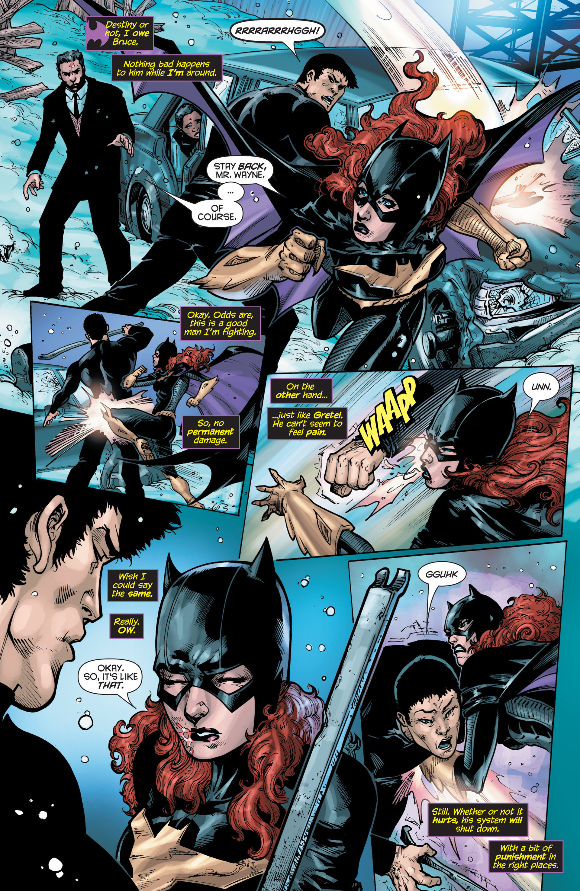 Read online Batgirl (2011) comic -  Issue # _TPB The Darkest Reflection - 110