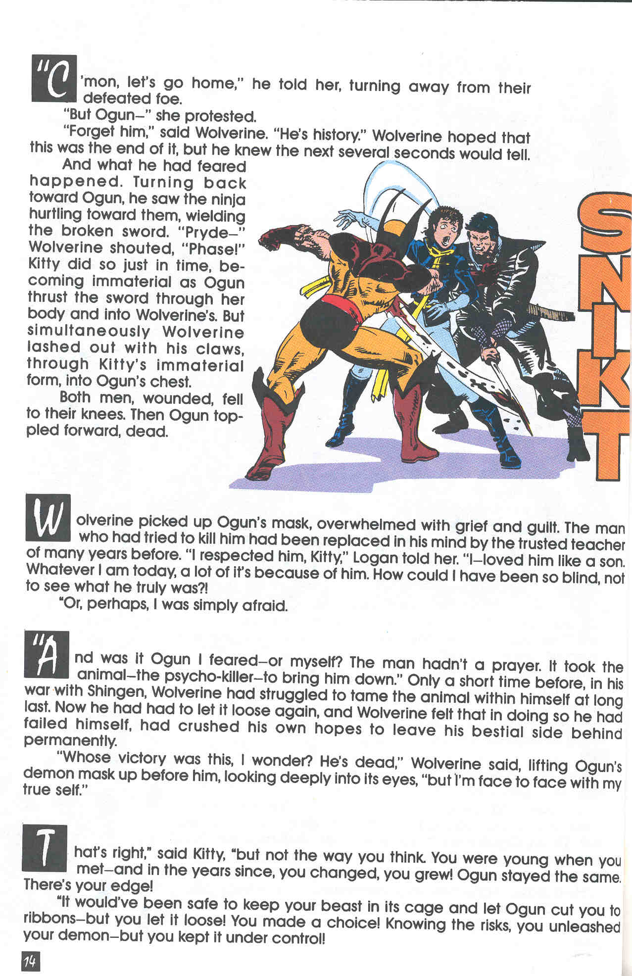 Read online Wolverine Saga comic -  Issue #4 - 16