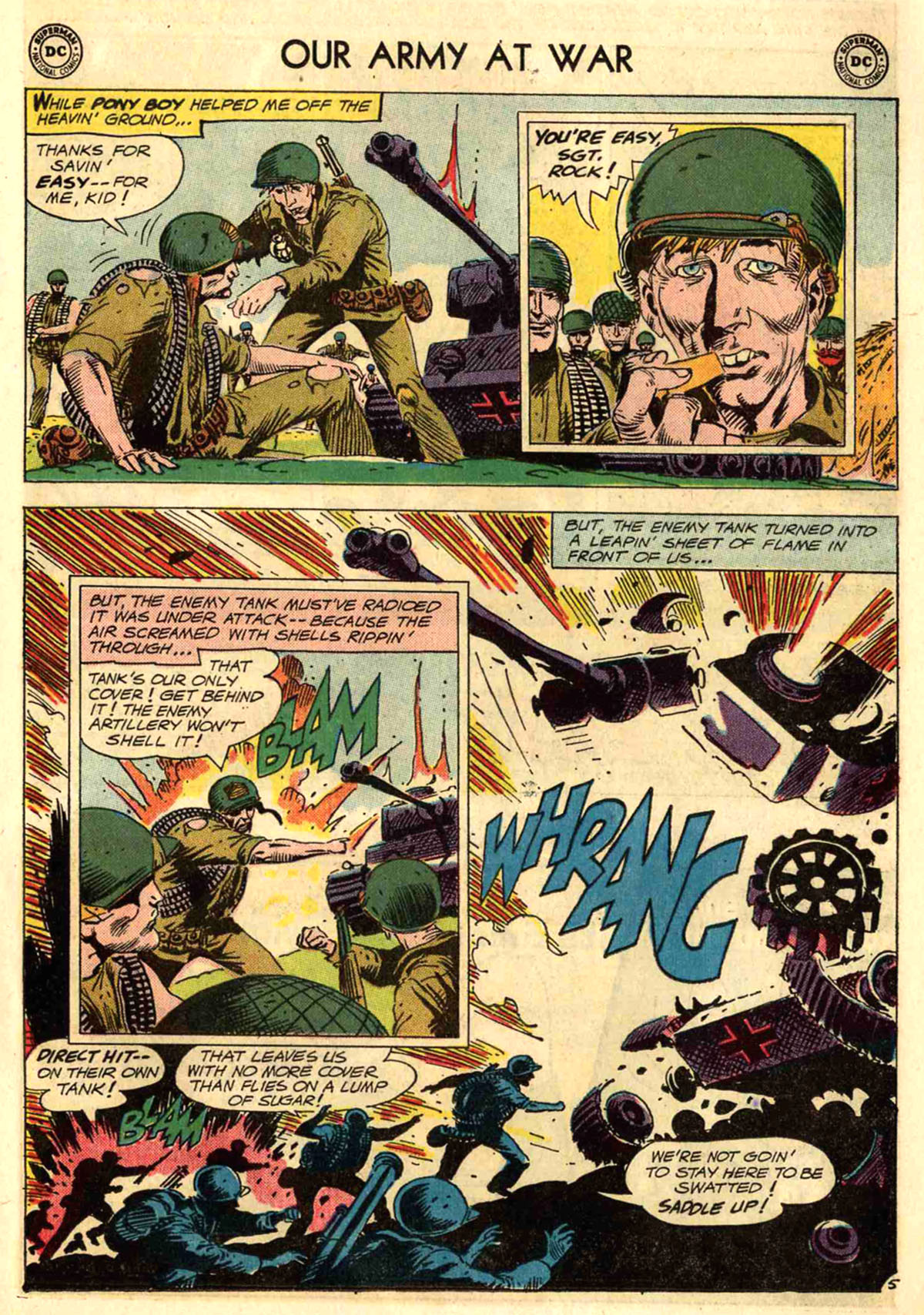 Read online Our Army at War (1952) comic -  Issue #153 - 7