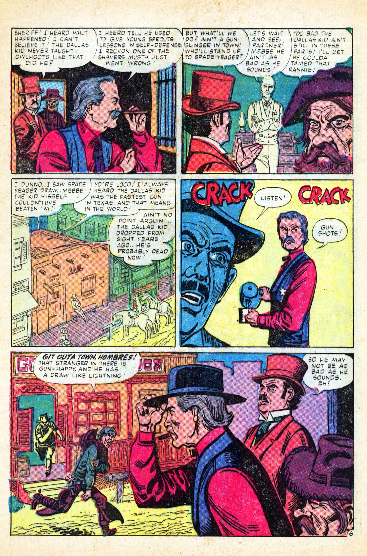 Read online Six-Gun Western comic -  Issue #1 - 8