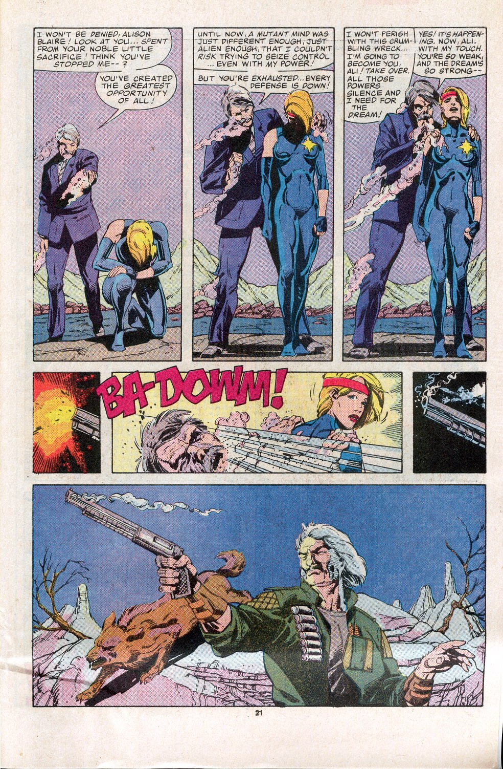 Read online Dazzler (1981) comic -  Issue #41 - 22