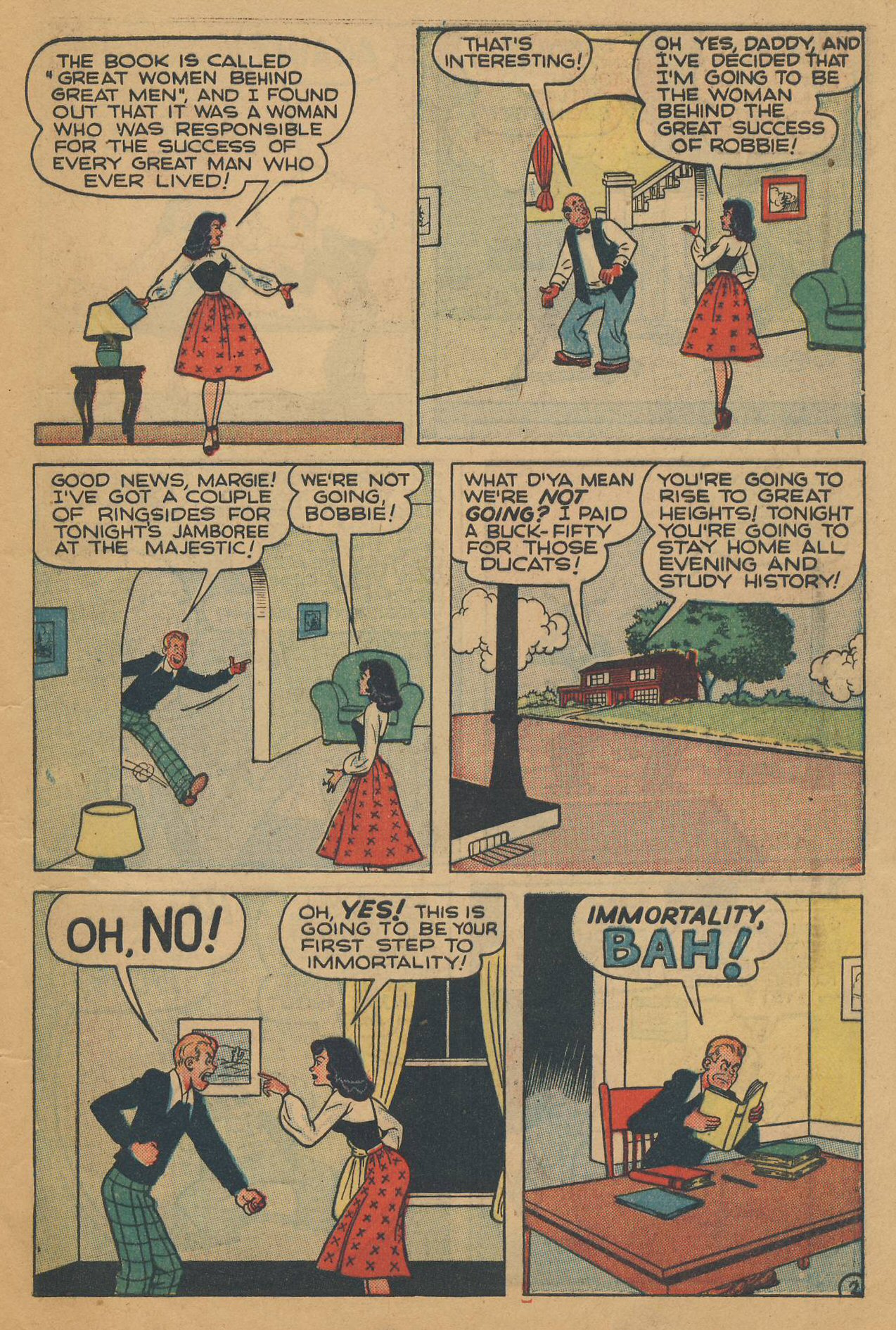 Read online Margie Comics comic -  Issue #47 - 13