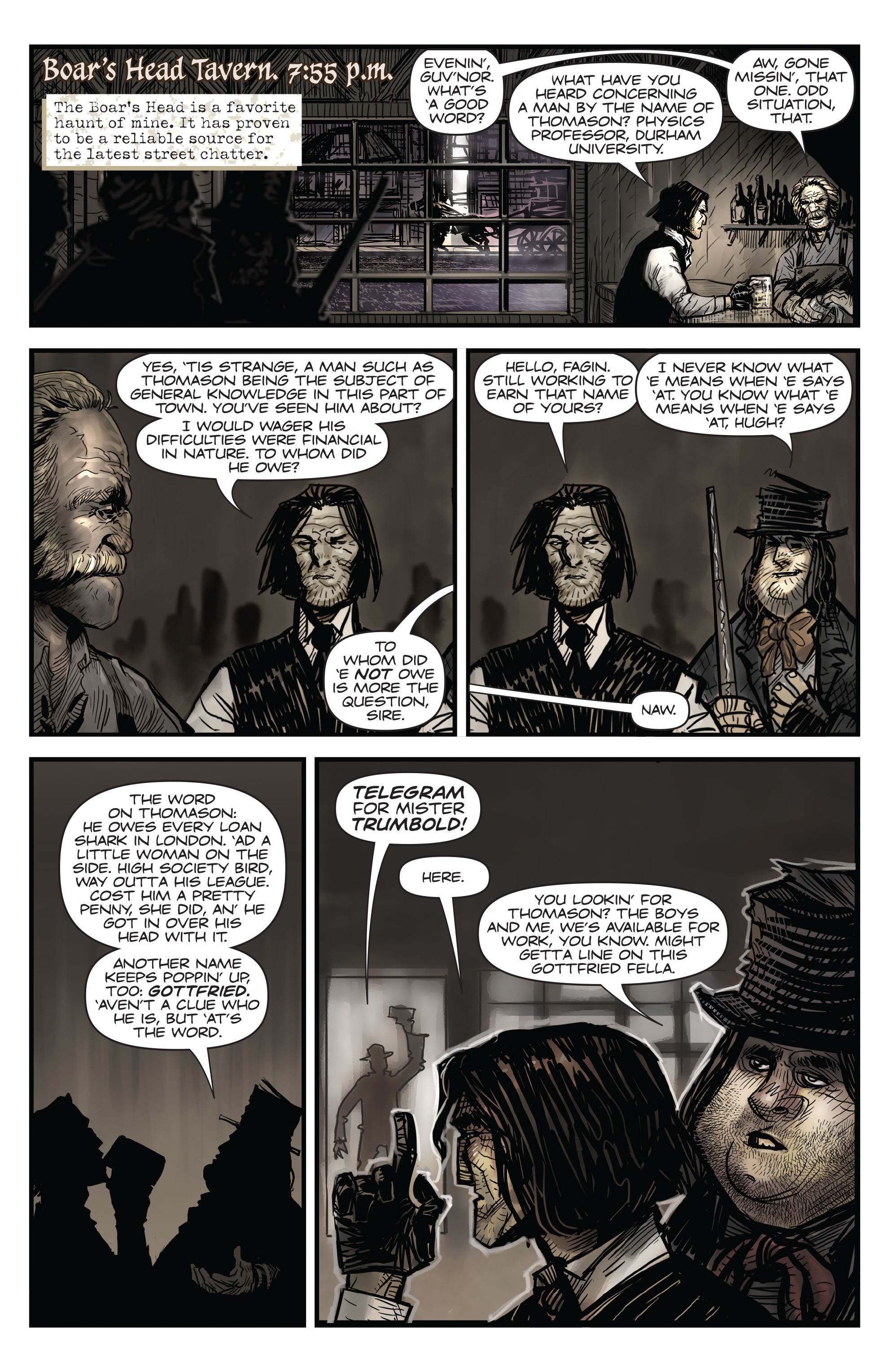 Read online Moriarty comic -  Issue # TPB 1 - 15