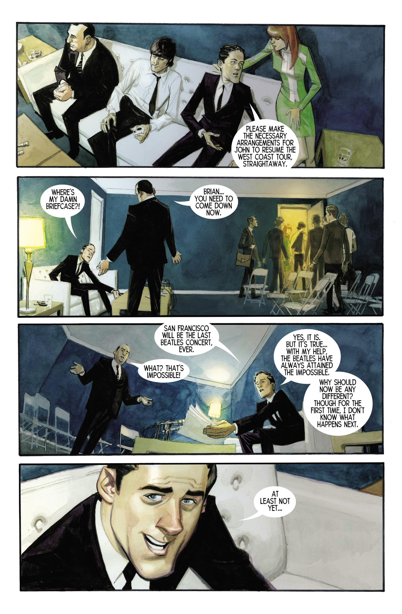 Read online The Fifth Beatle: The Brian Epstein Story comic -  Issue # TPB - 107