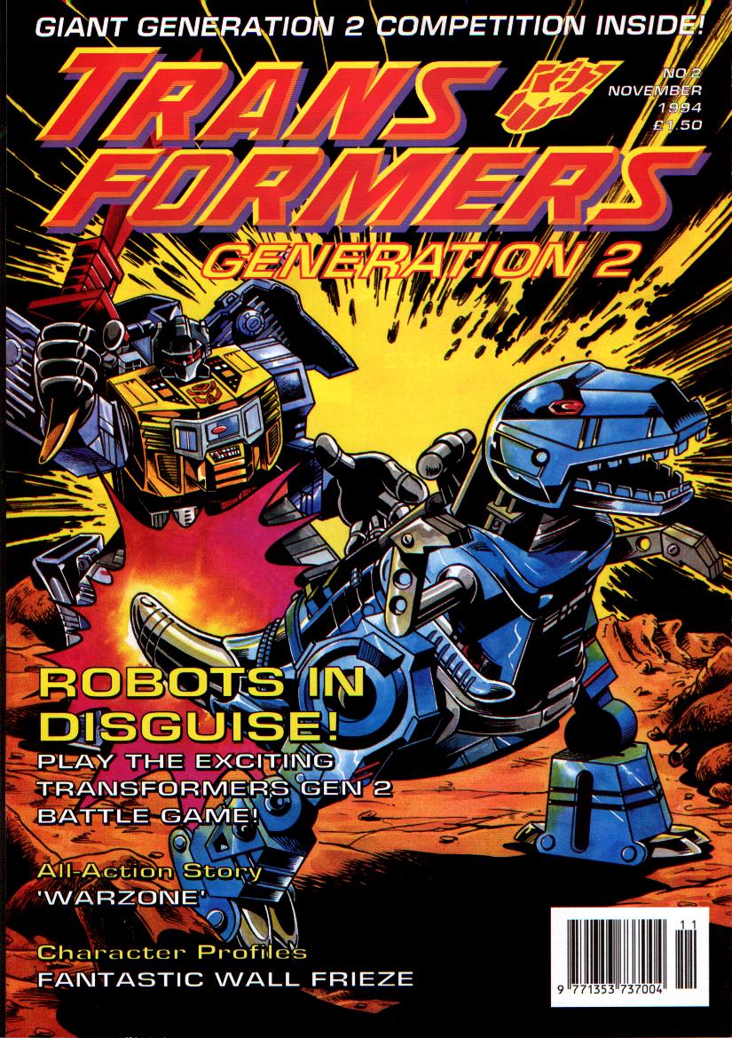 Read online Transformers: Generation 2 (1994) comic -  Issue #2 - 1