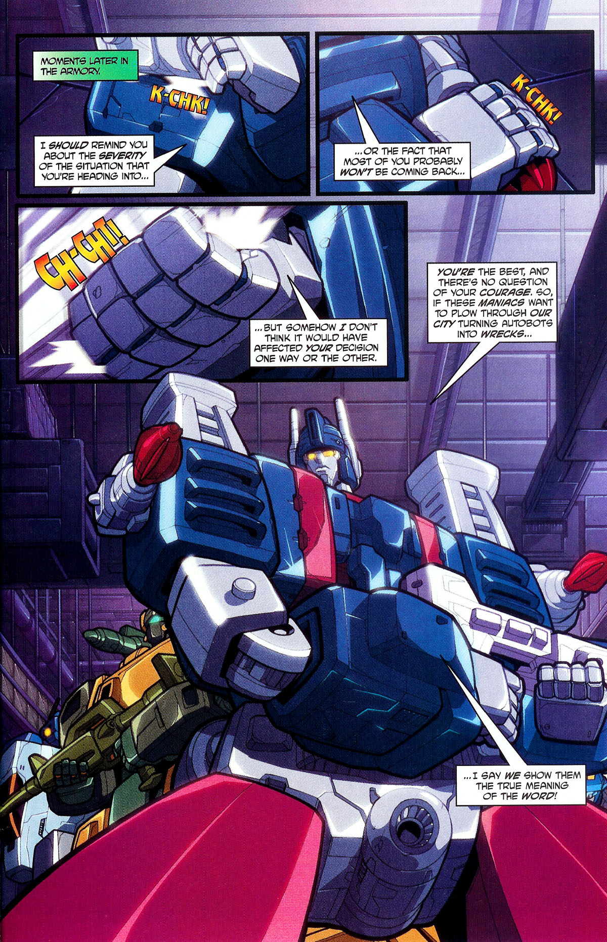 Read online Transformers: Generation 1 (2003) comic -  Issue #3 - 20