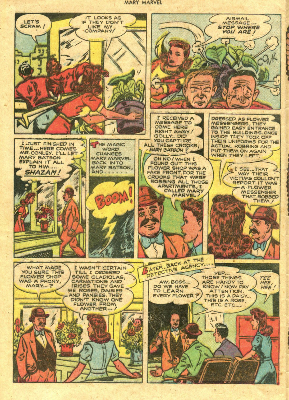 Read online Mary Marvel comic -  Issue #26 - 32