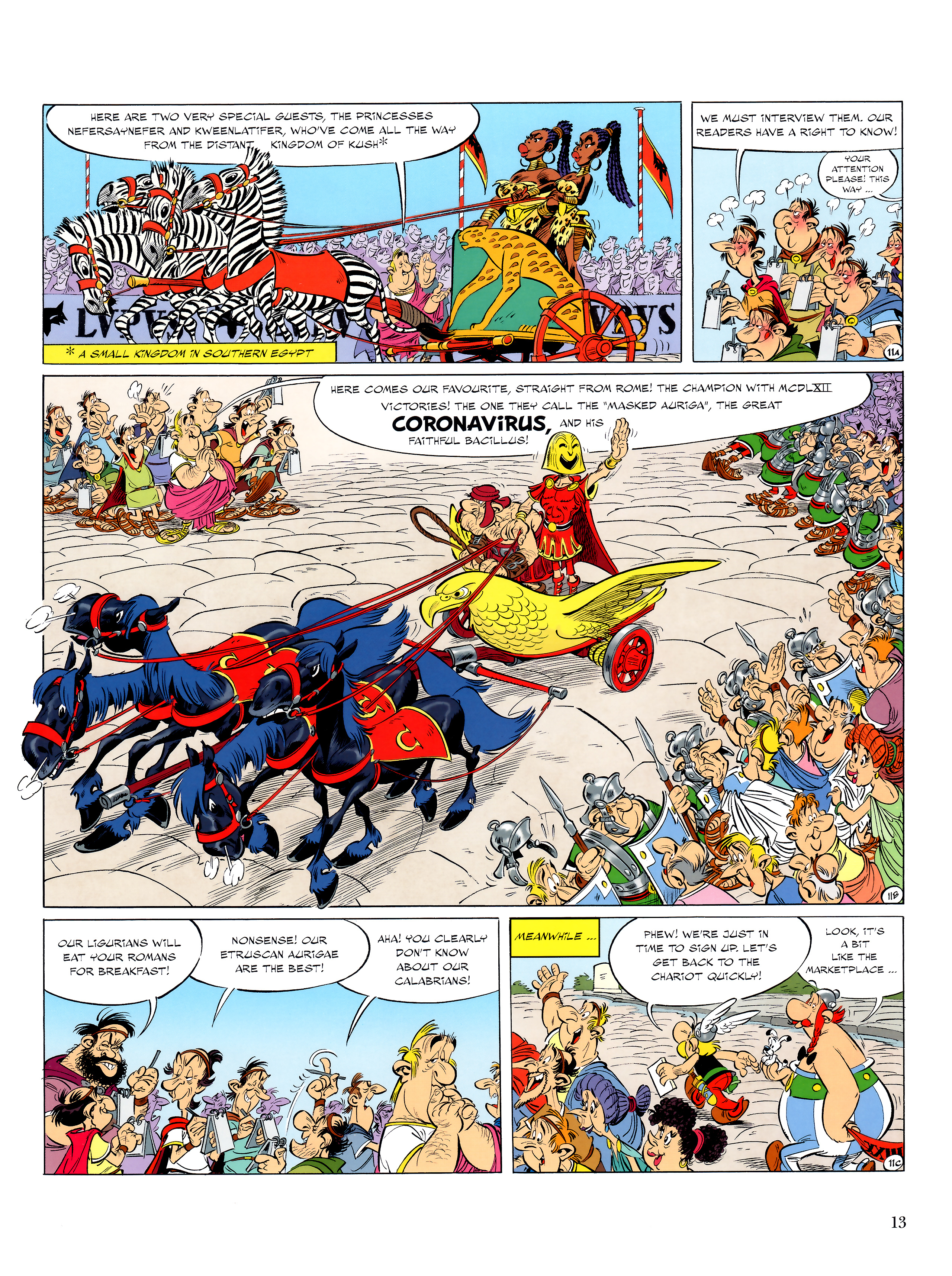 Read online Asterix comic -  Issue #37 - 14