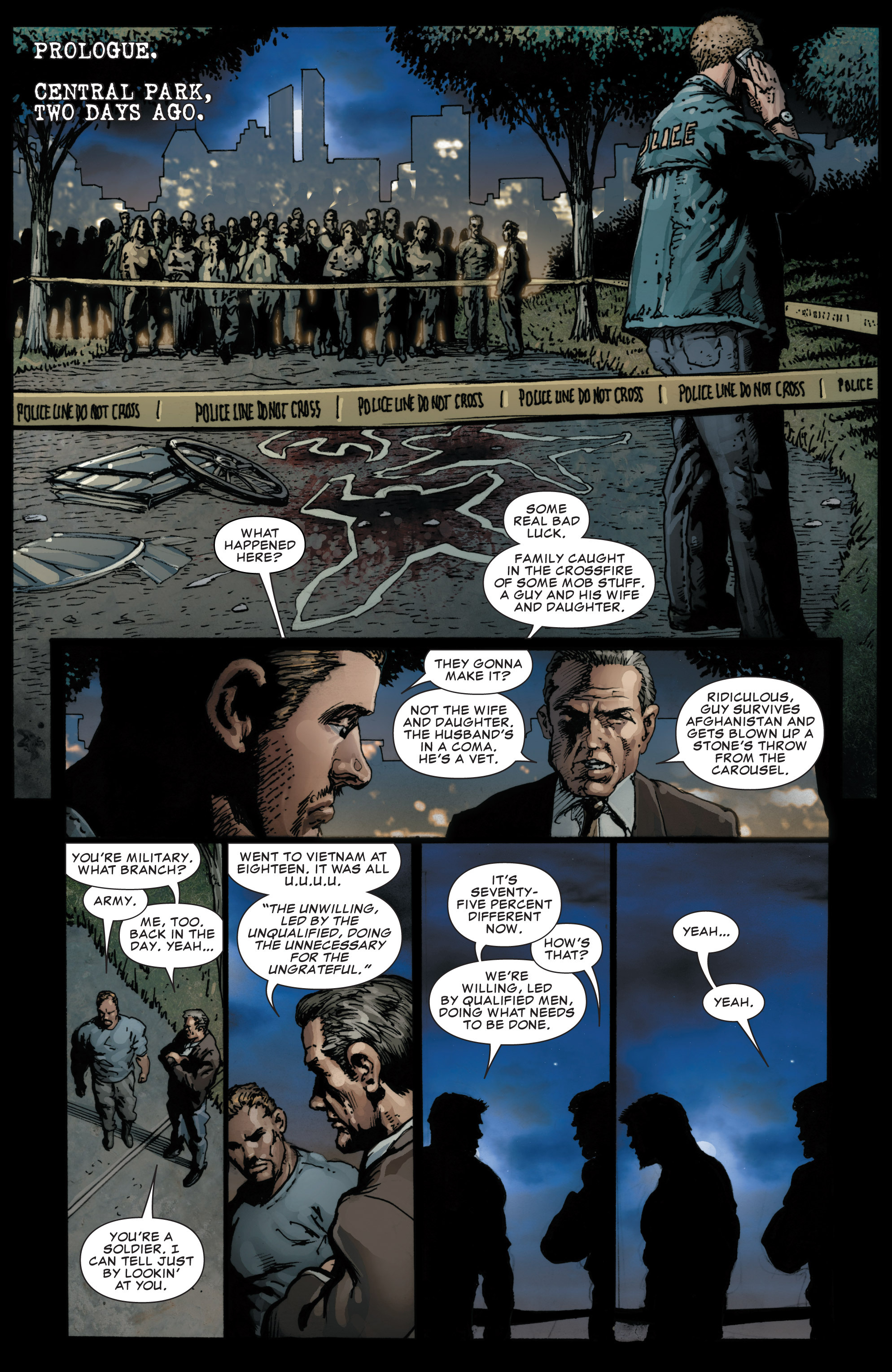 Read online Punisher: Nightmare comic -  Issue #3 - 2