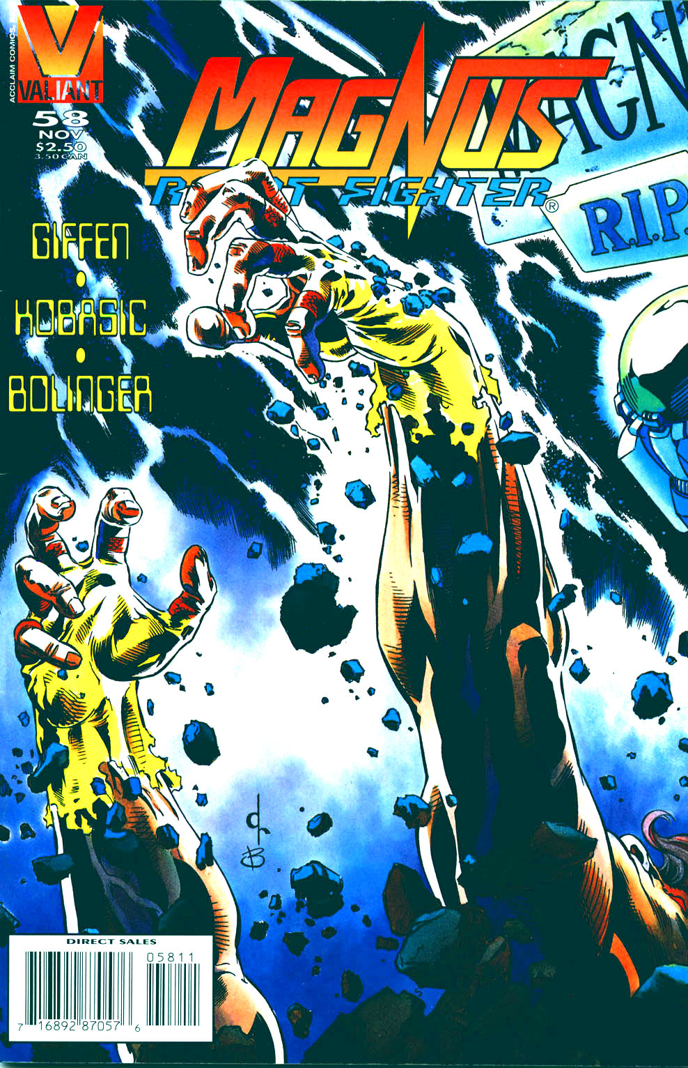 Read online Magnus Robot Fighter (1991) comic -  Issue #58 - 1