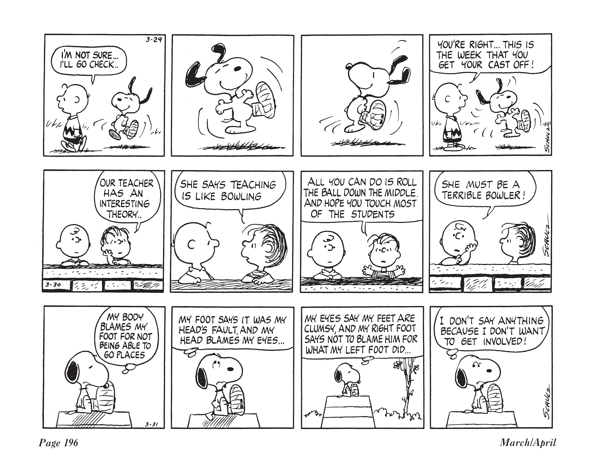 Read online The Complete Peanuts comic -  Issue # TPB 13 - 212