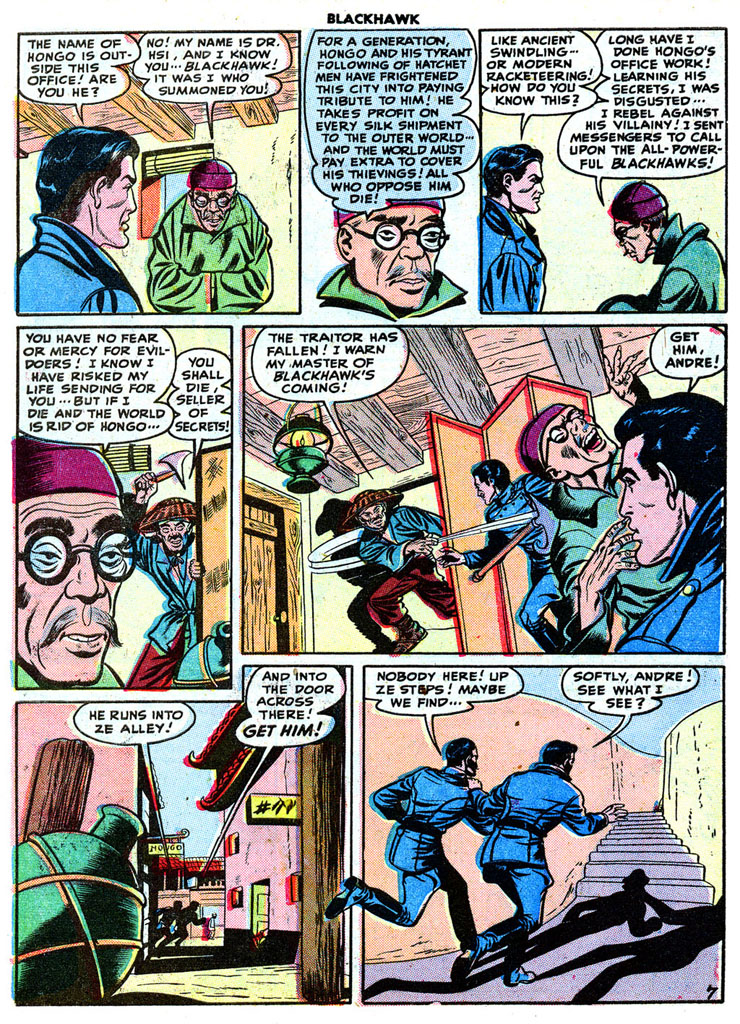 Read online Blackhawk (1957) comic -  Issue #15 - 42