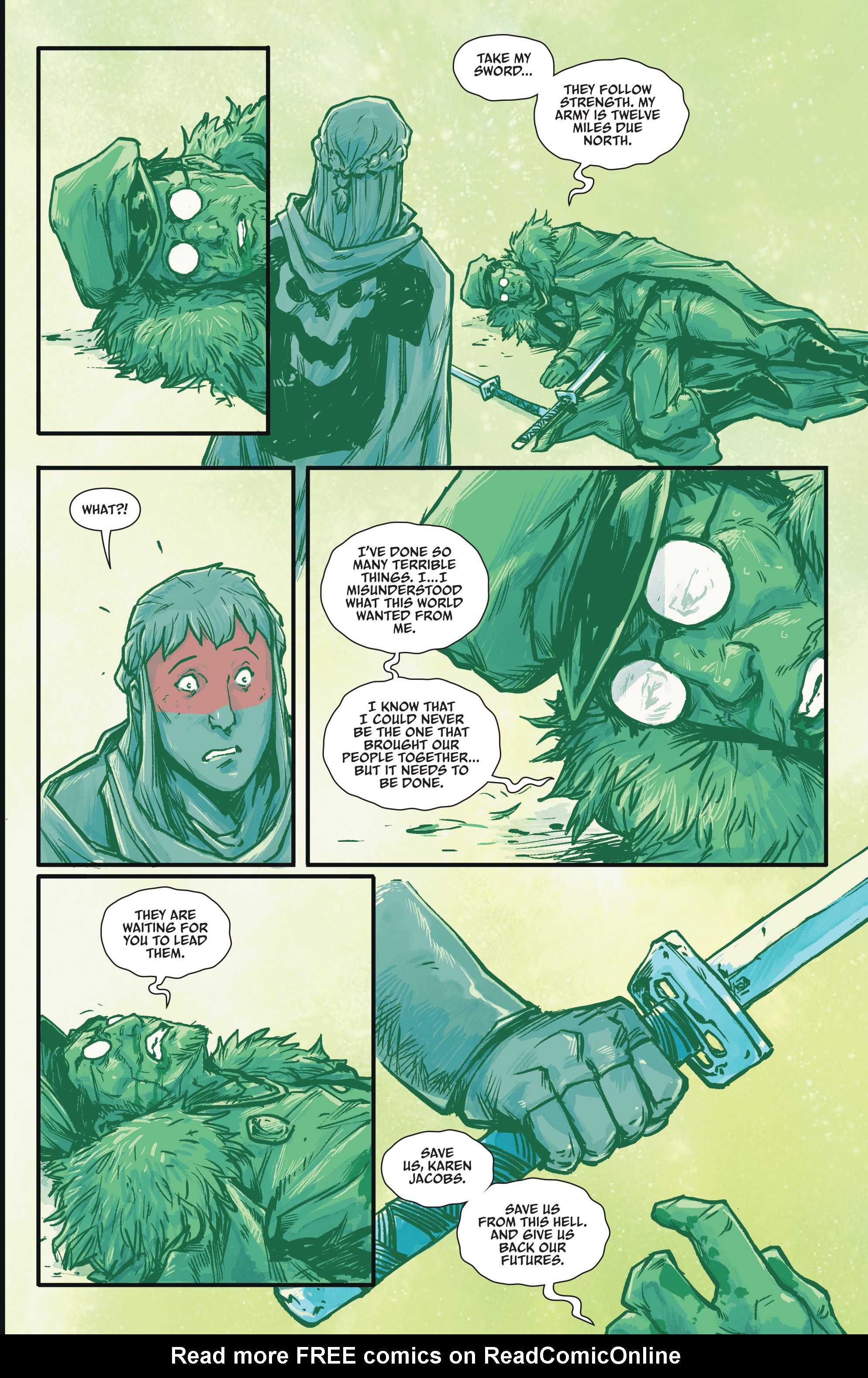 Read online The Woods comic -  Issue #32 - 19