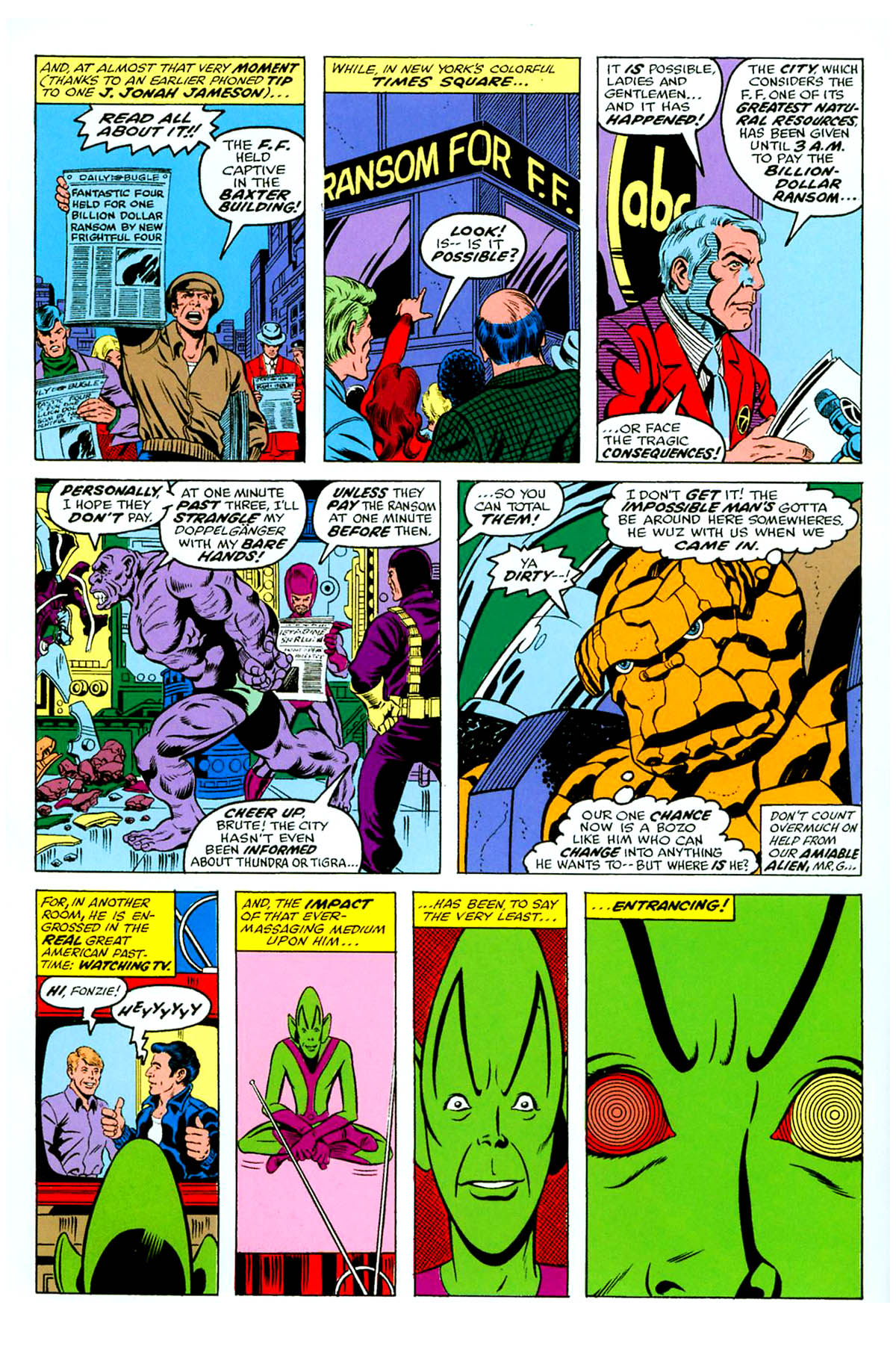 Read online Fantastic Four Visionaries: George Perez comic -  Issue # TPB 1 (Part 2) - 35