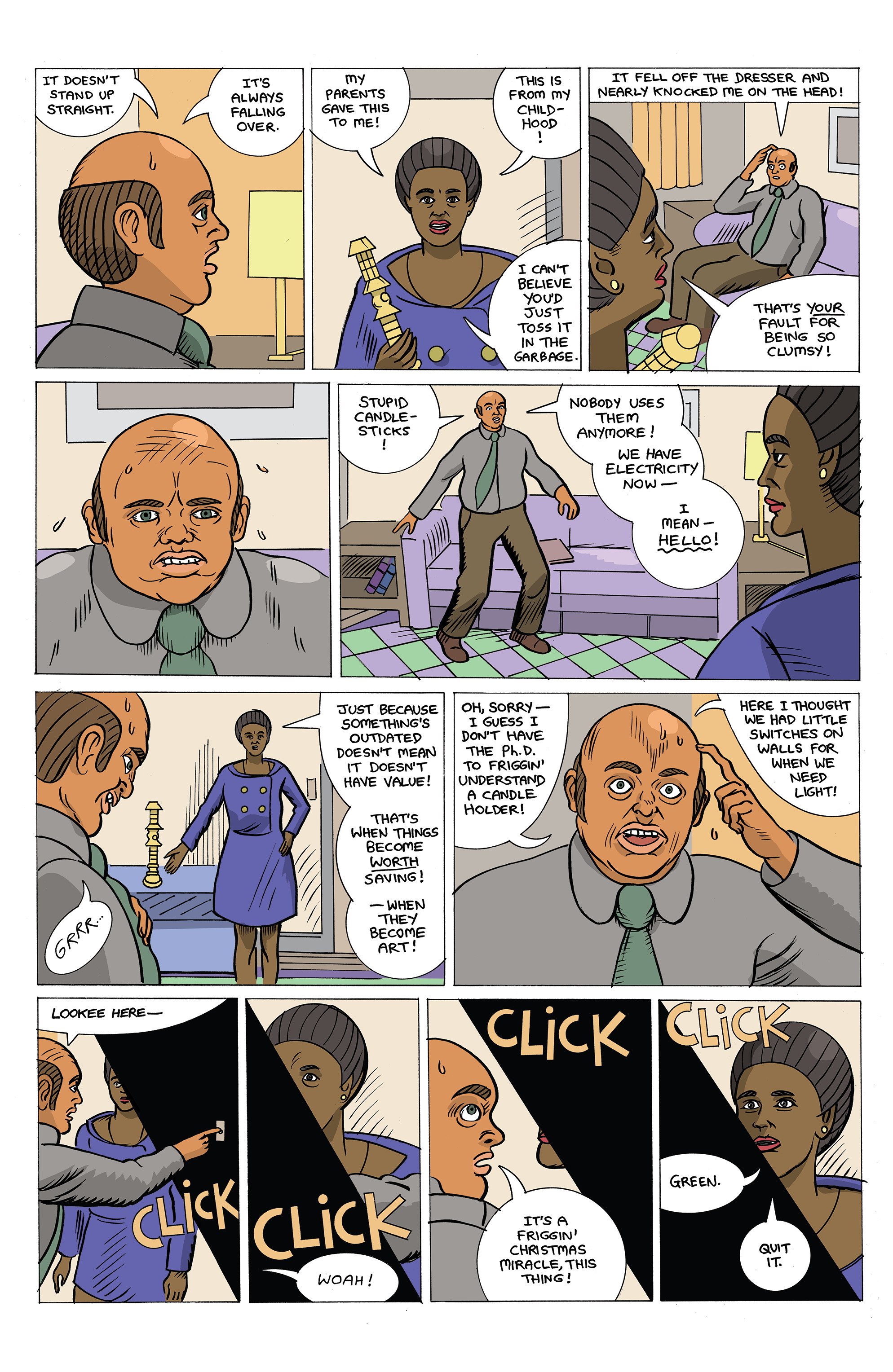 Read online Clue: Candlestick comic -  Issue #3 - 8