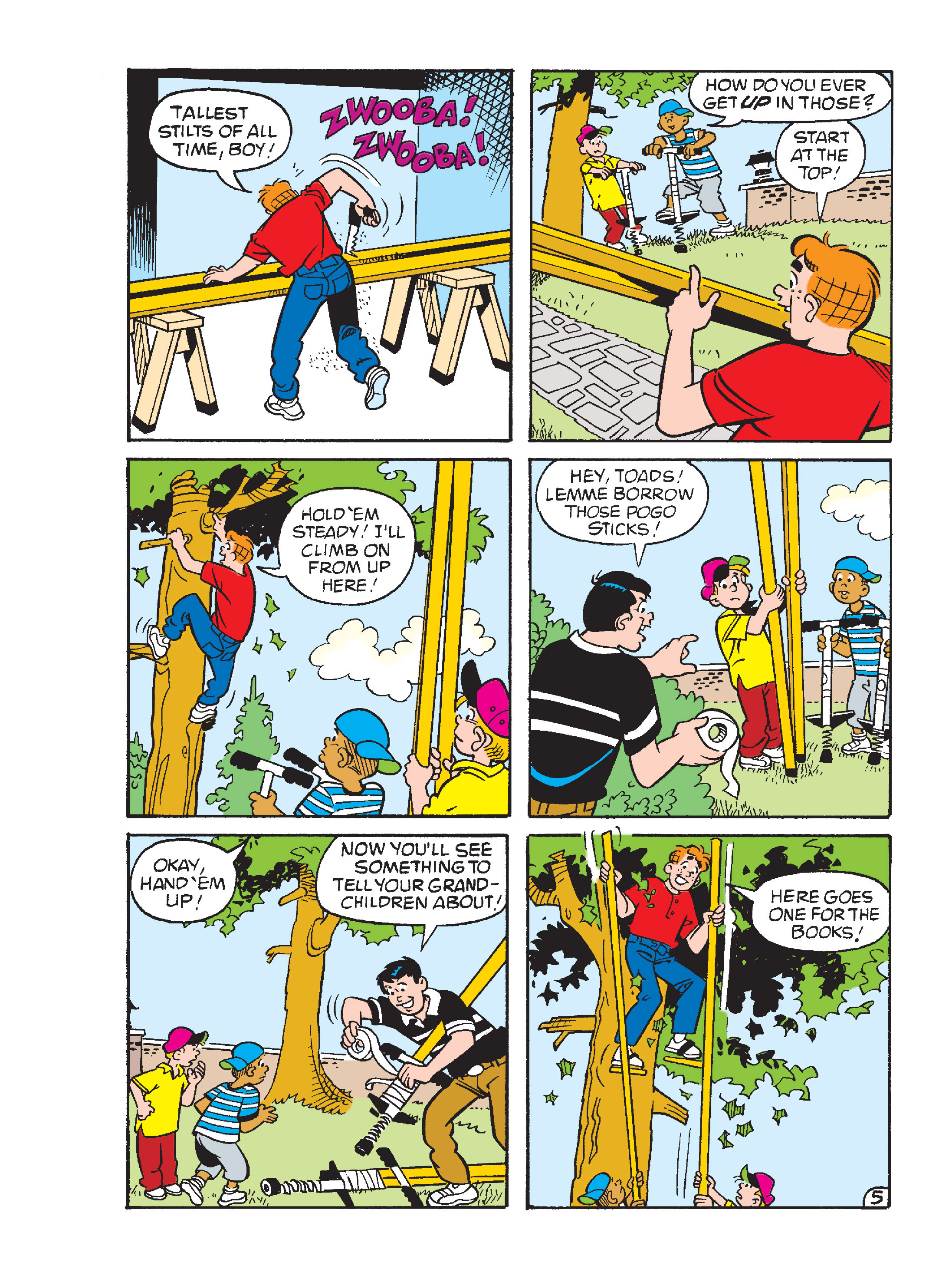 Read online Archie's Funhouse Double Digest comic -  Issue #15 - 207